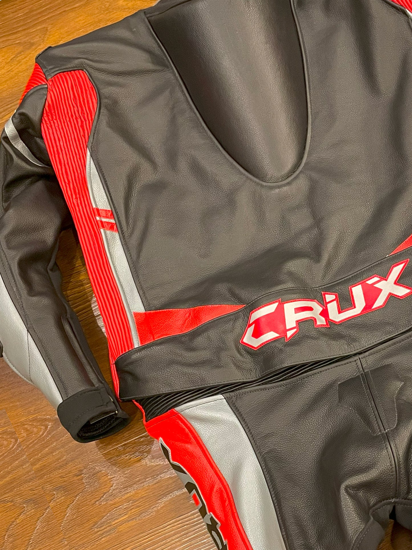 Men Custom Motorcycle Leather Race Suit