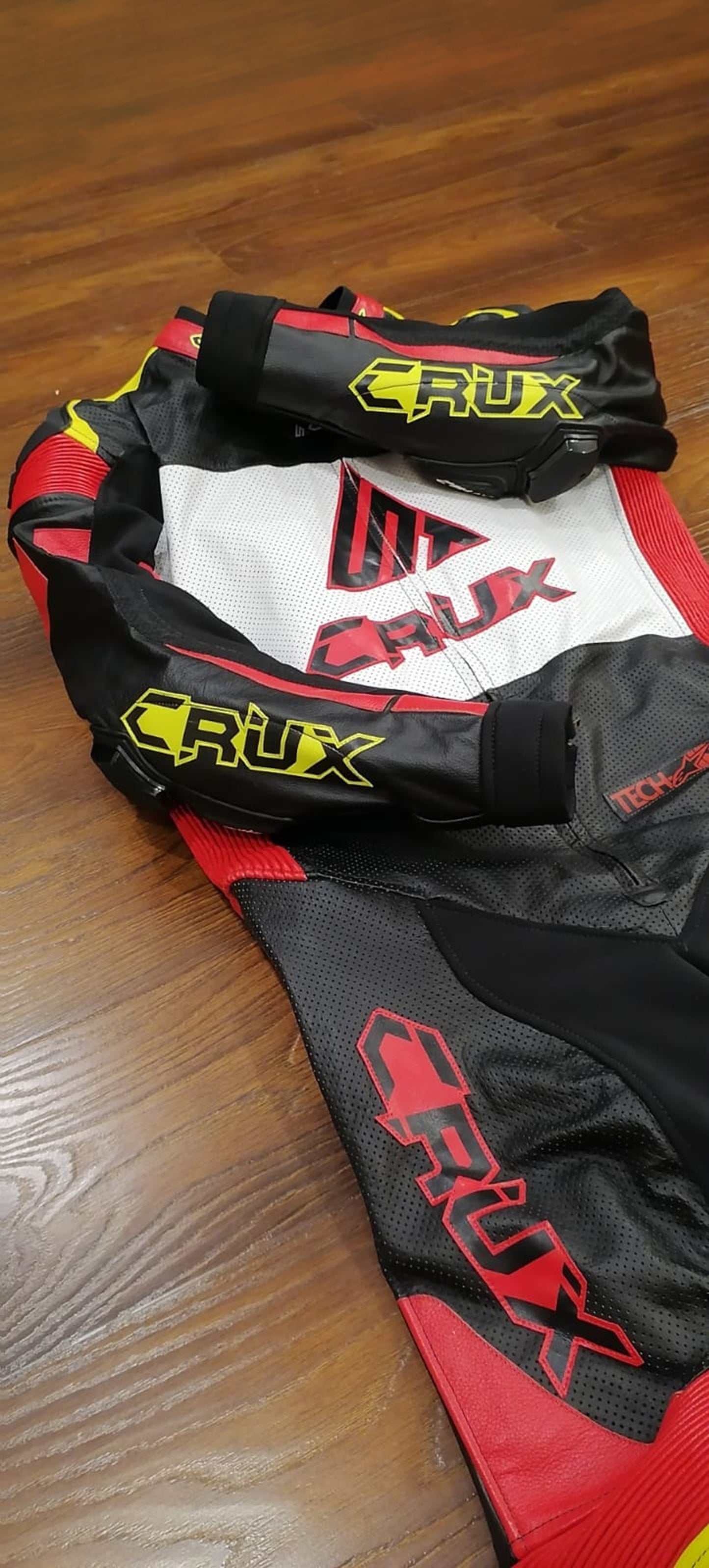 Men Custom Motorcycle Leather Race Suit