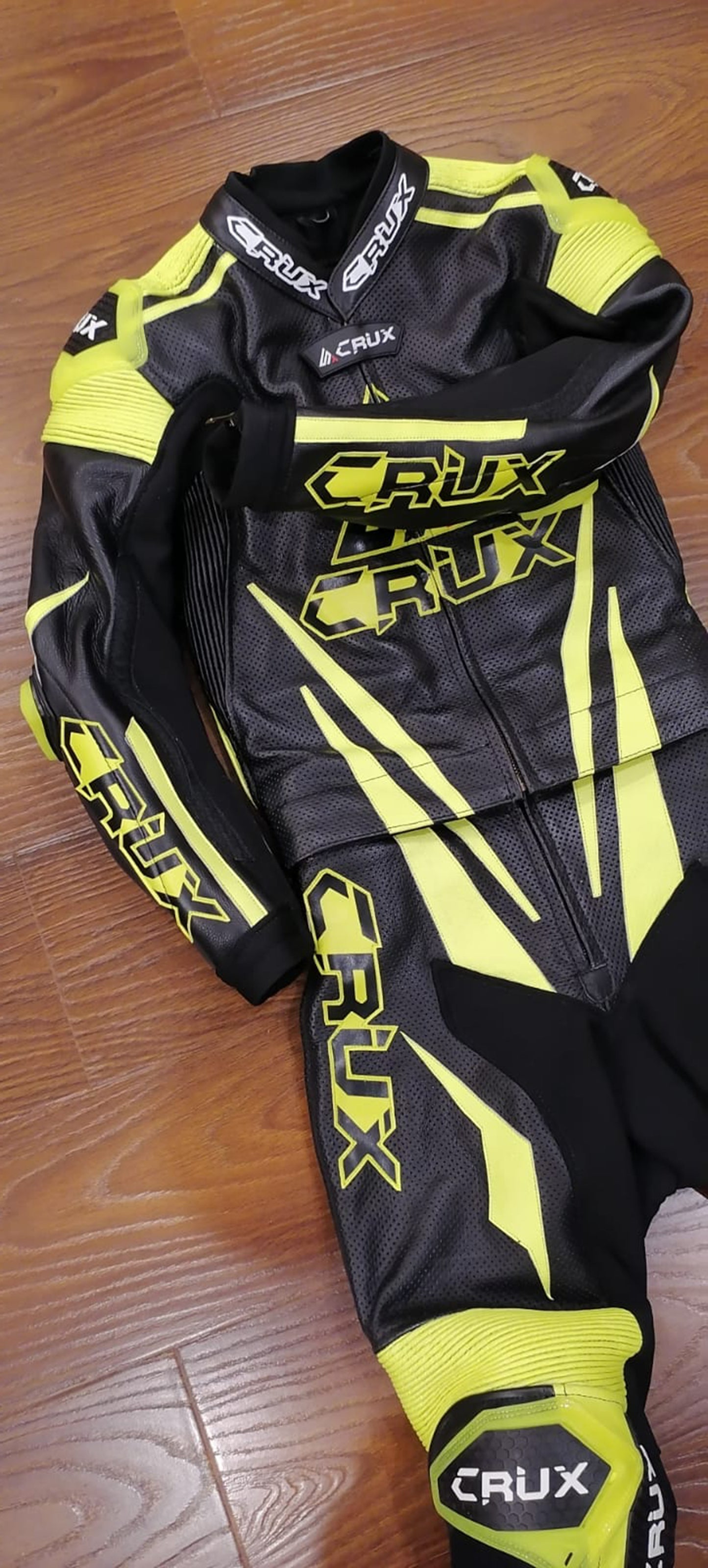 Men Custom Motorcycle Leather Race Suit
