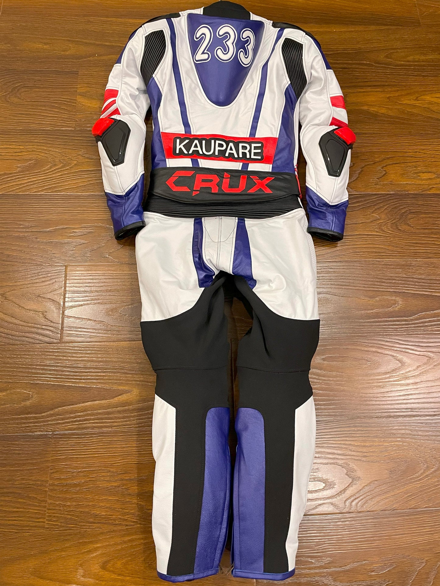 Men Custom Motorcycle Leather Race Suit