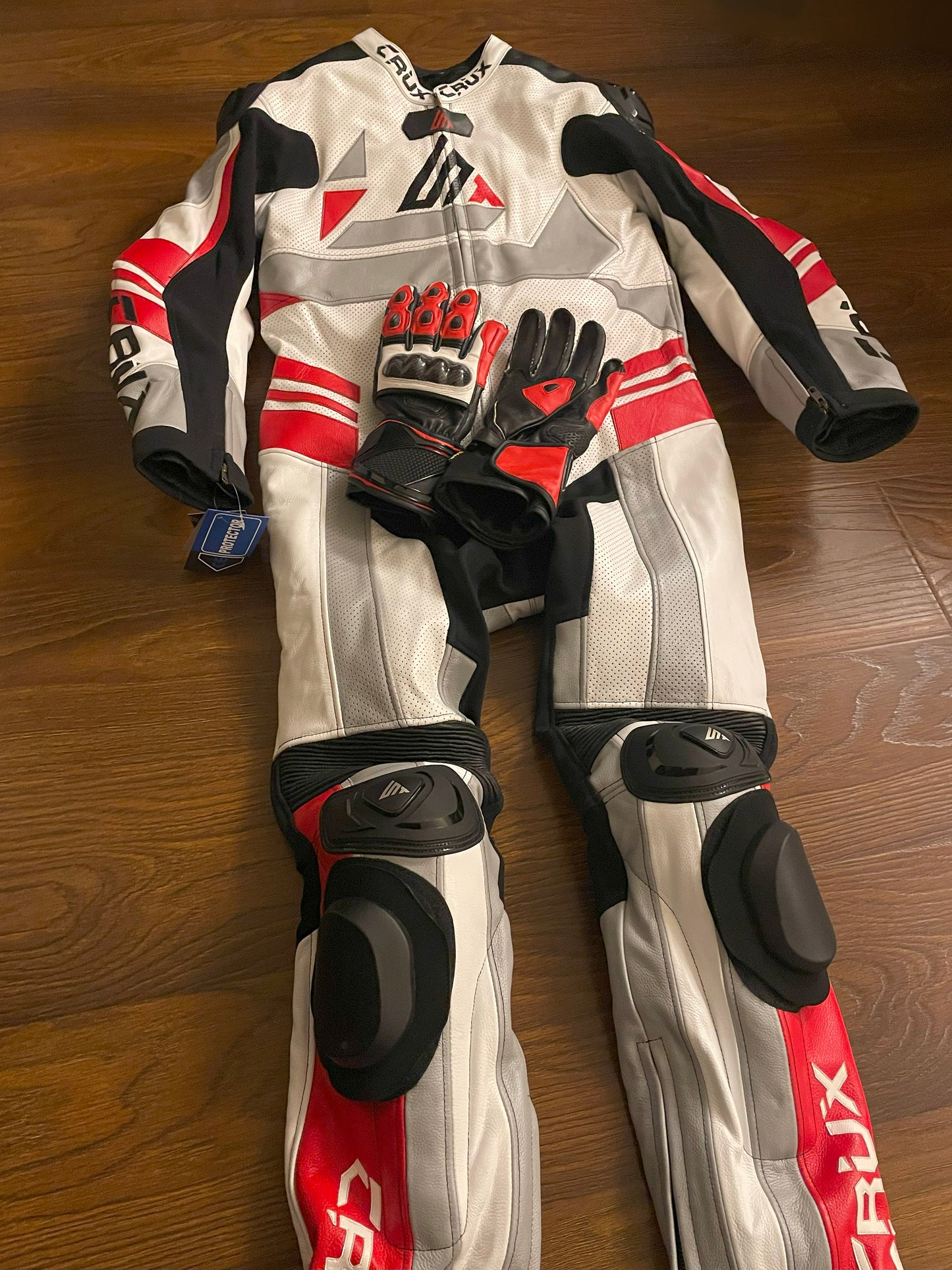 Men Custom Motorcycle Leather Race Suit