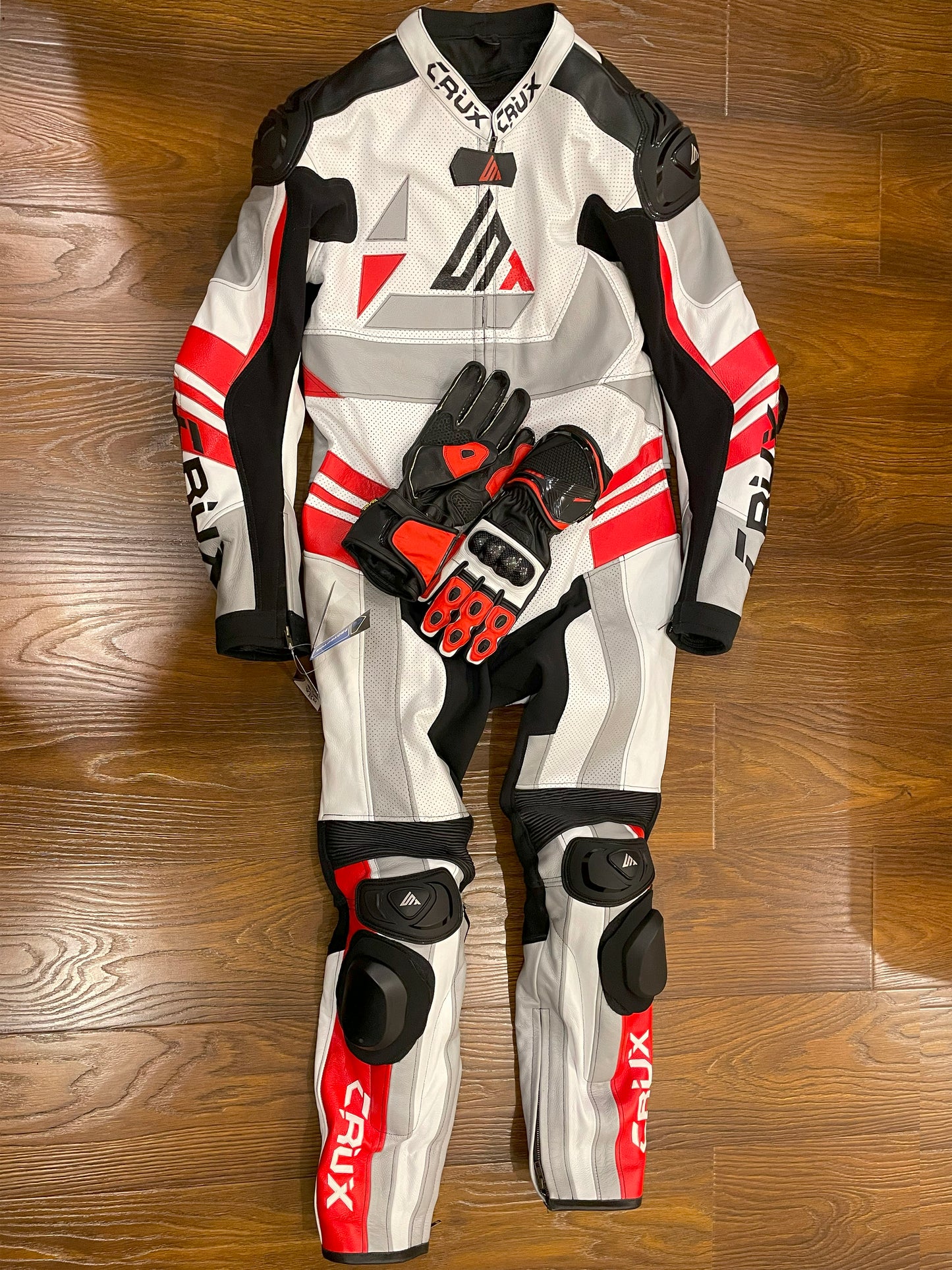 Men Custom Motorcycle Leather Race Suit
