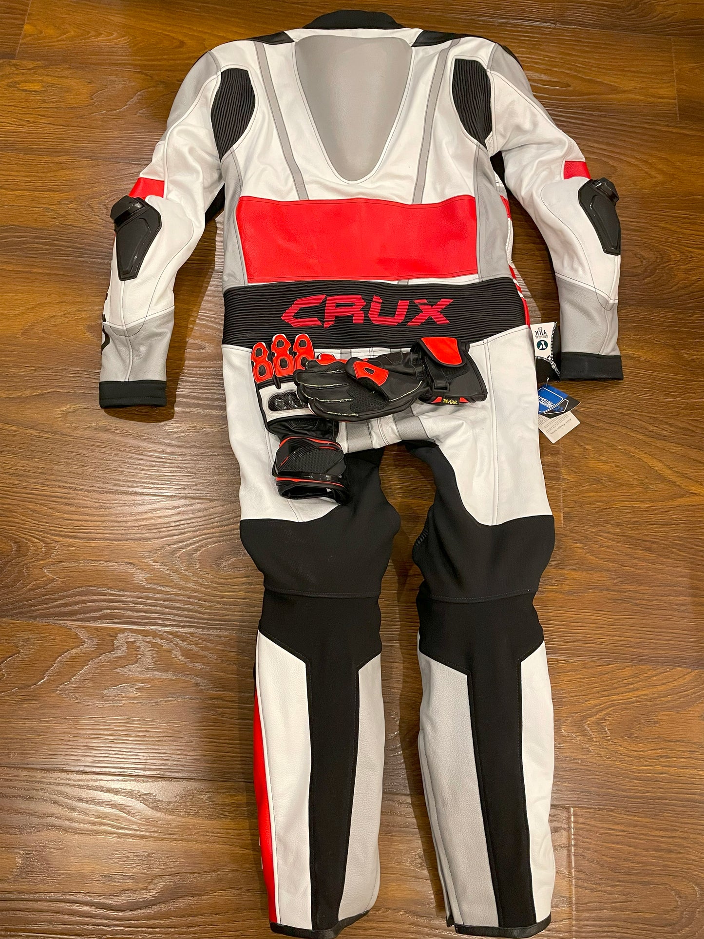 Men Custom Motorcycle Leather Race Suit