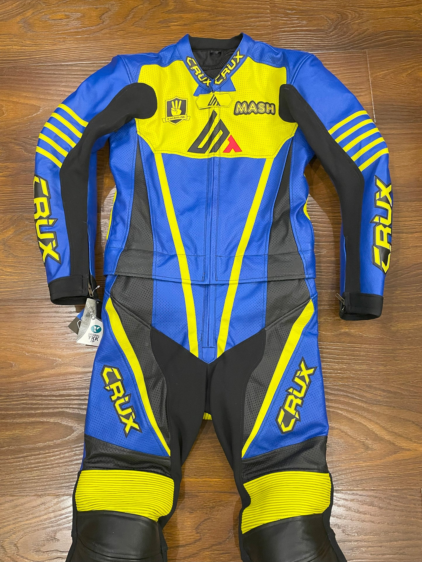 Men Custom Motorcycle Leather Race Suit