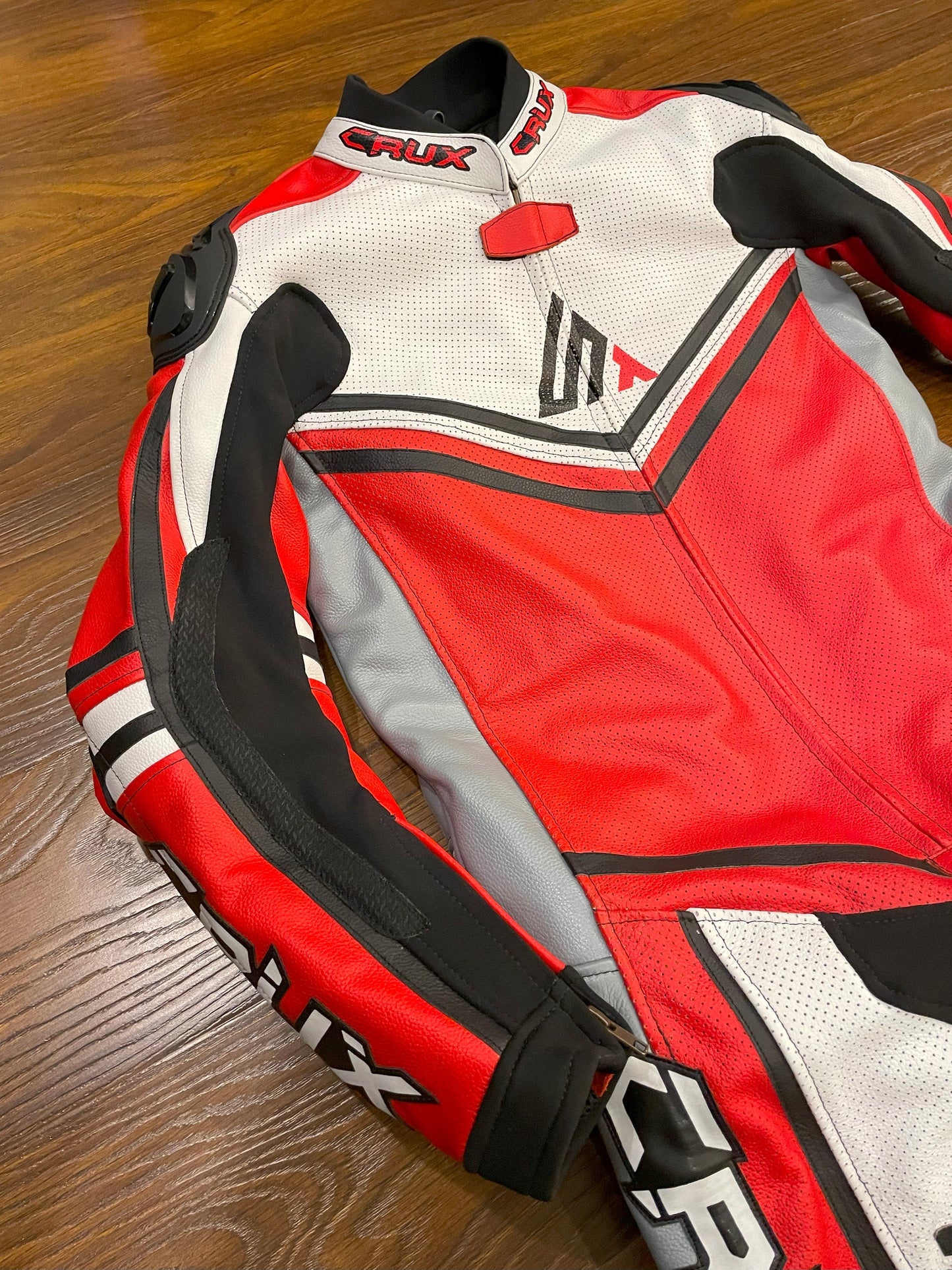 Men Custom Motorcycle Leather Race Suit