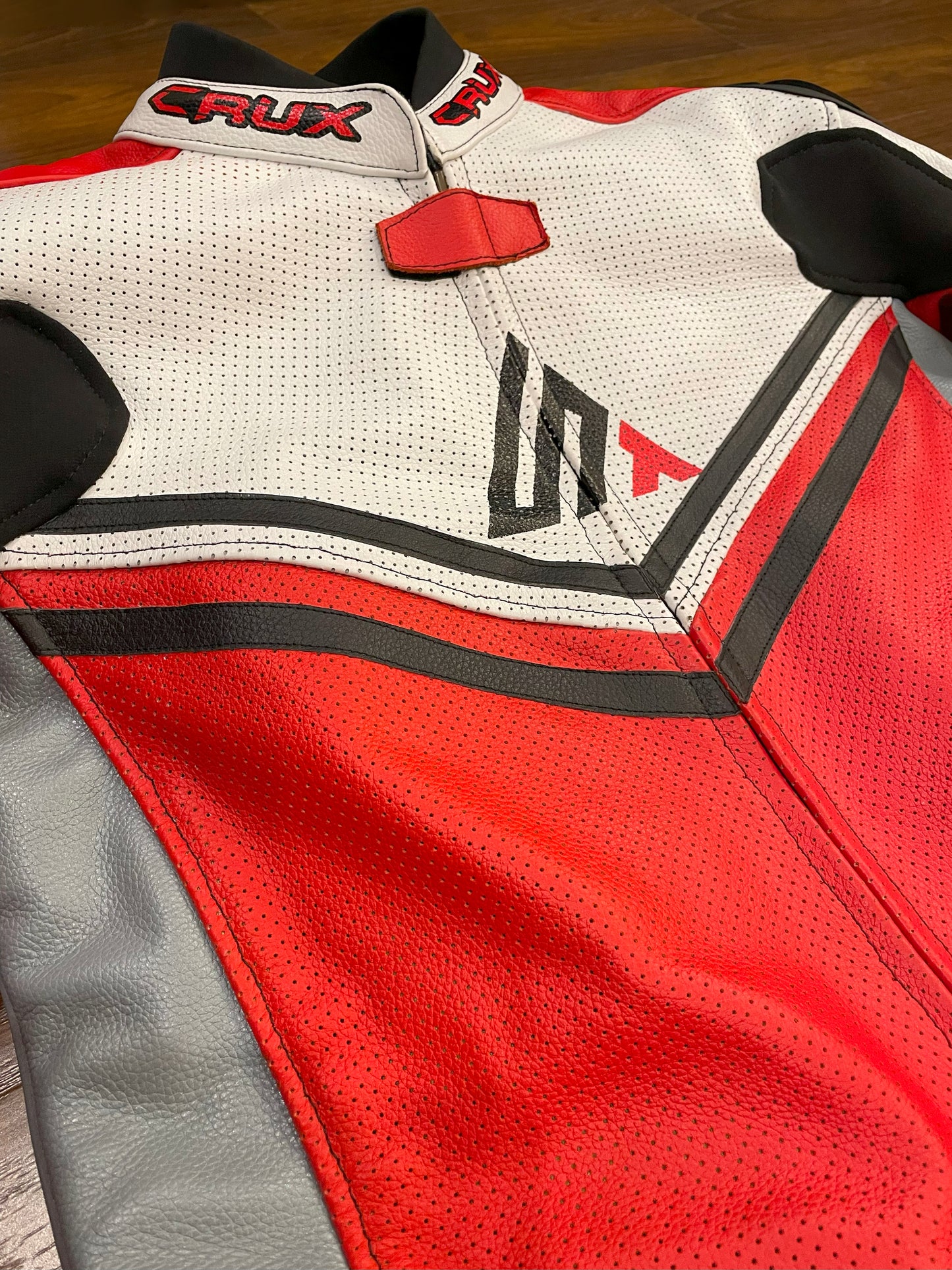 Men Custom Motorcycle Leather Race Suit