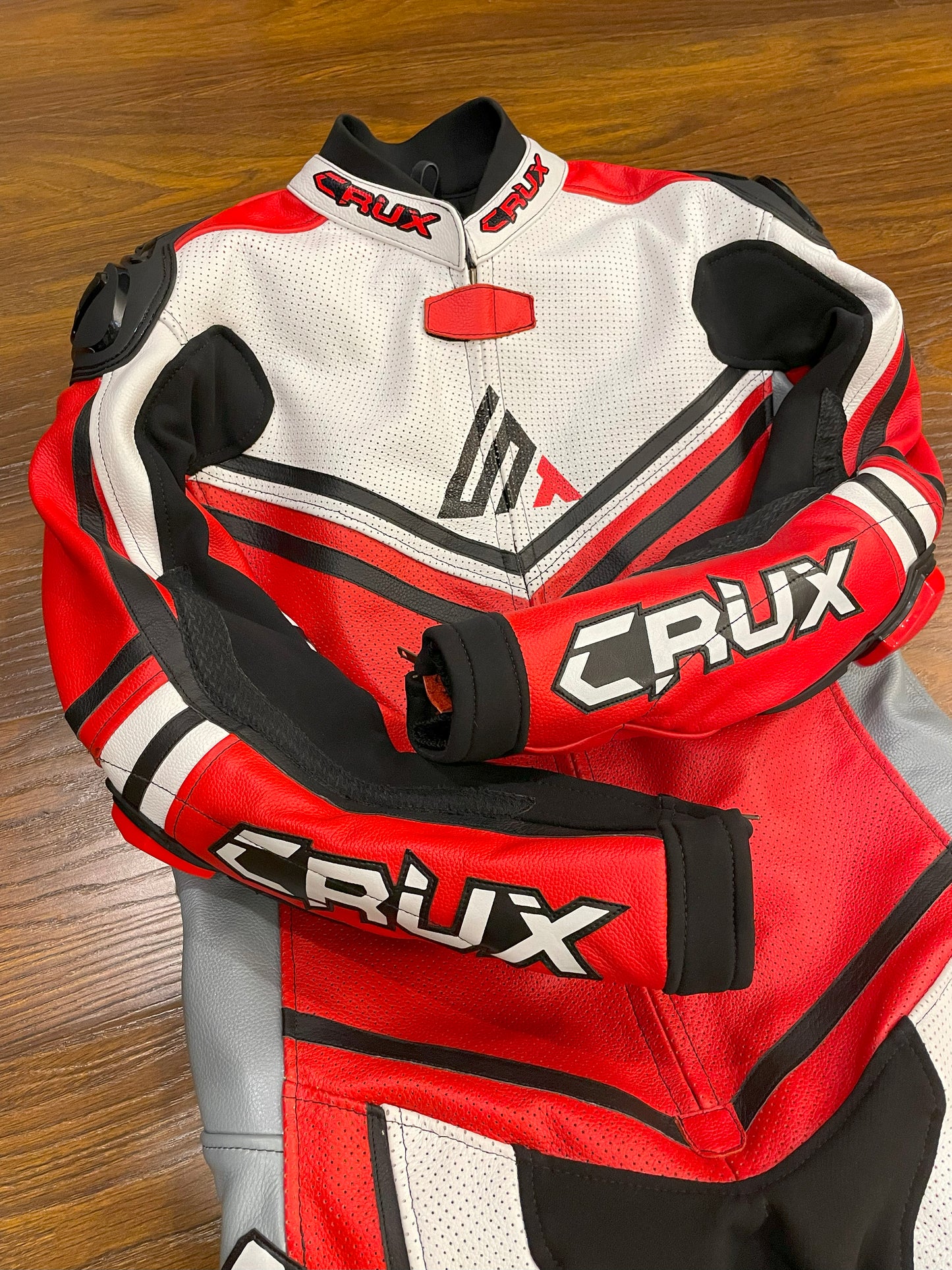 Men Custom Motorcycle Leather Race Suit