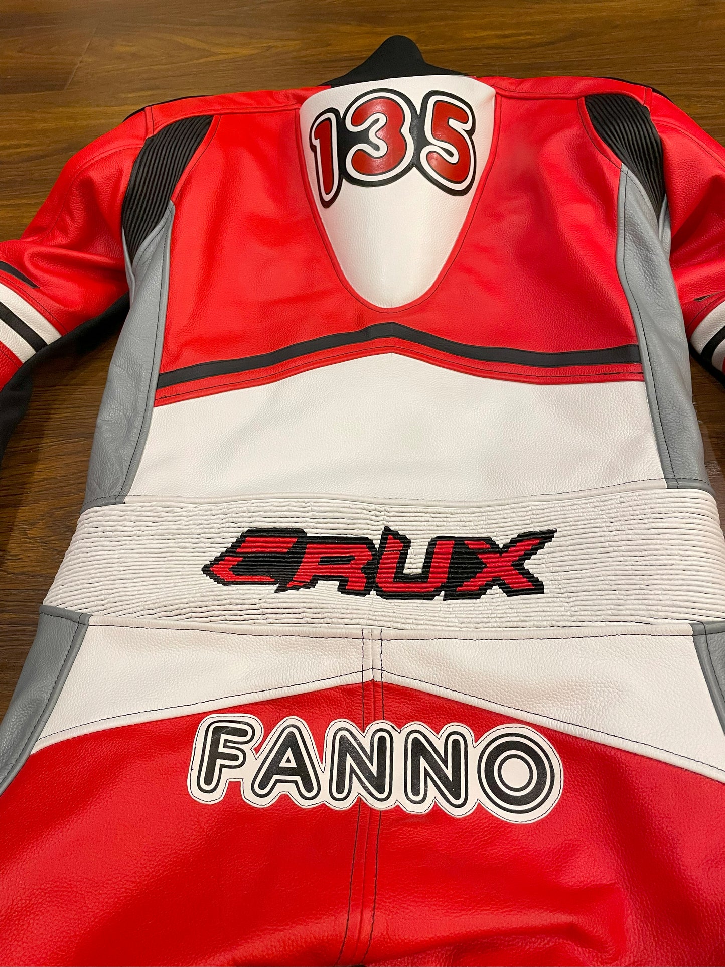 Men Custom Motorcycle Leather Race Suit