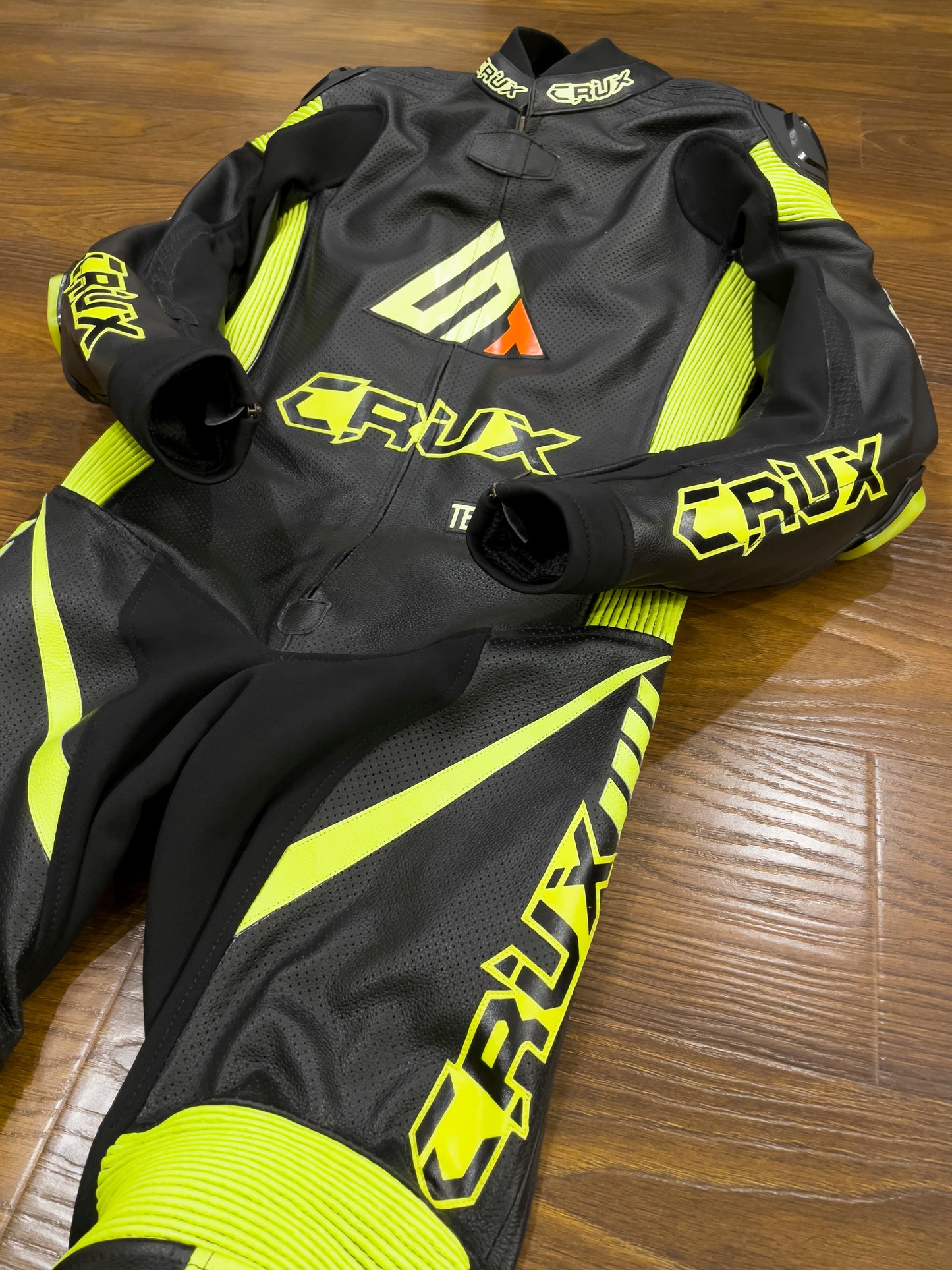 Men Custom Motorcycle Leather Race Suit