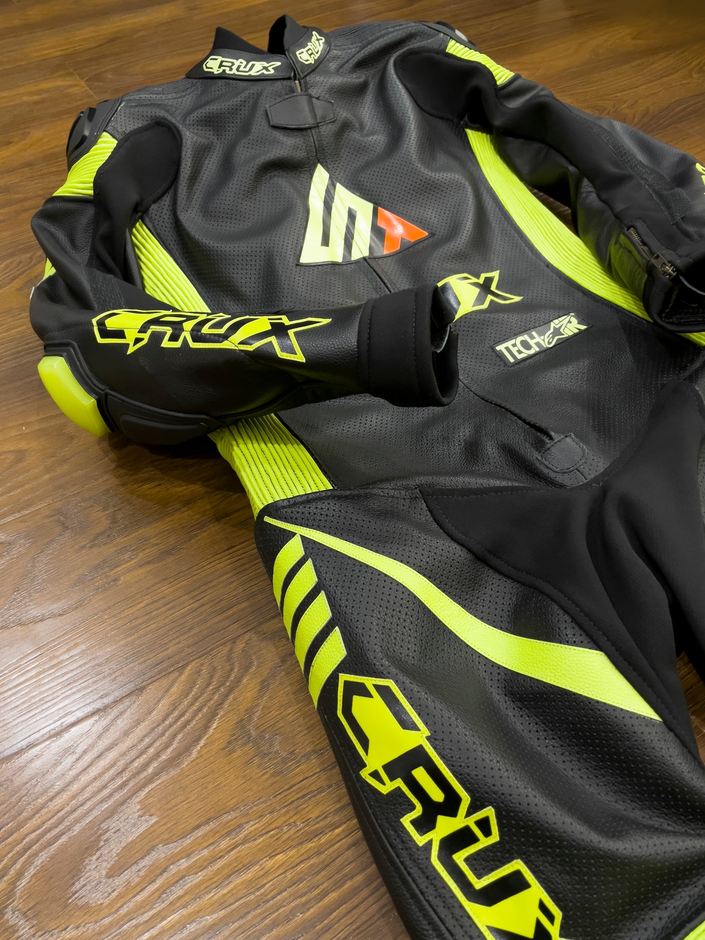 Men Custom Motorcycle Leather Race Suit