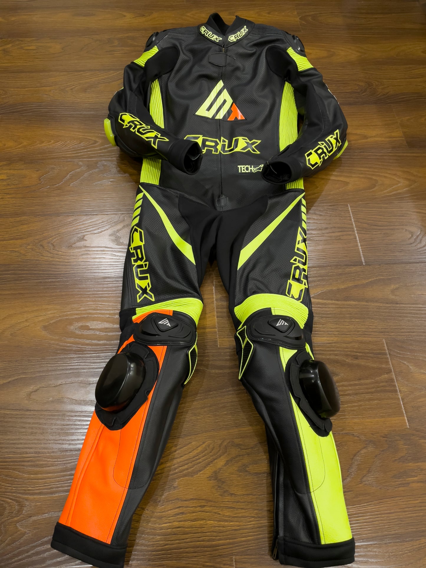 Men Custom Motorcycle Leather Race Suit