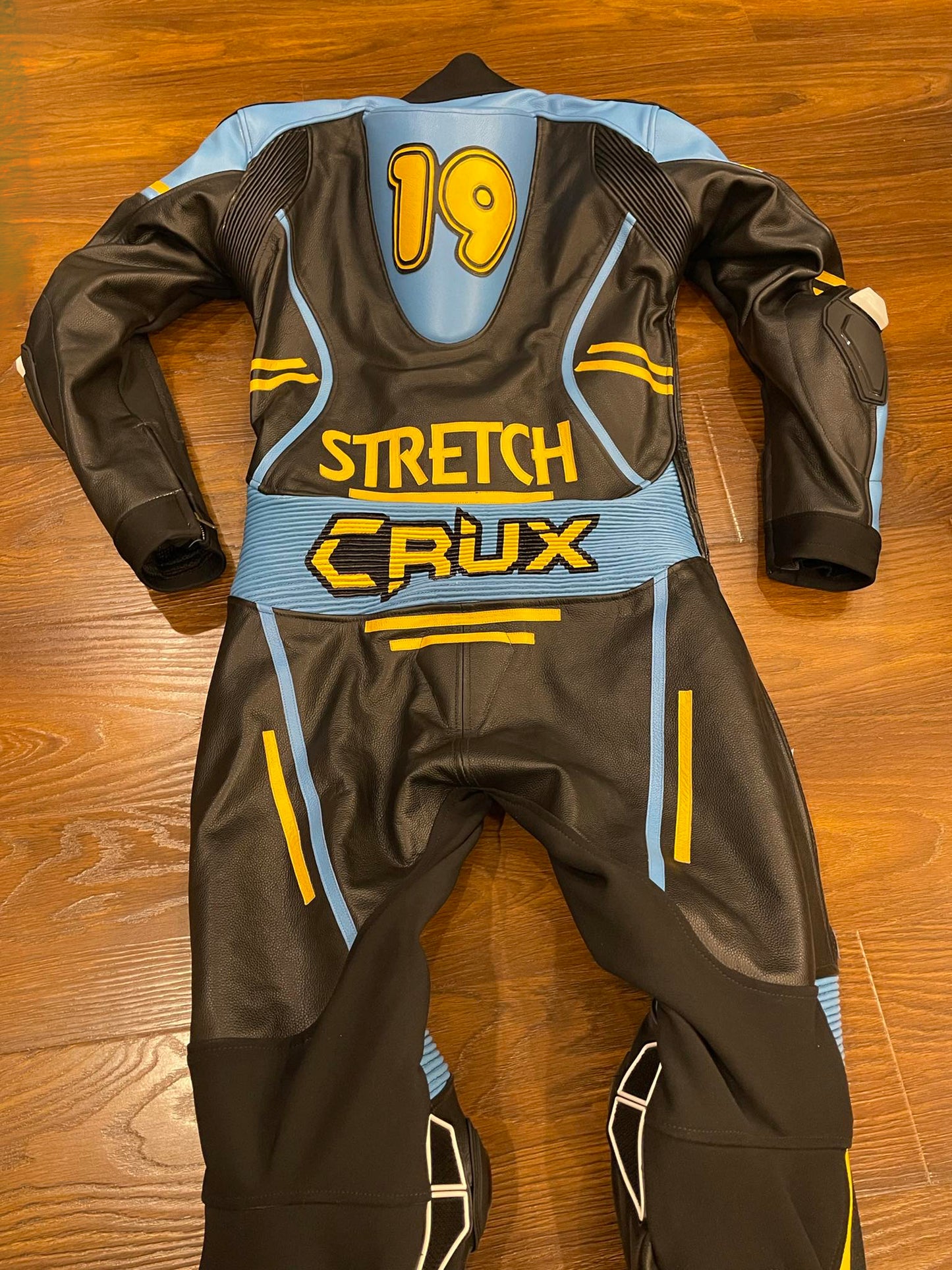Men Custom Motorcycle Leather Race Suit