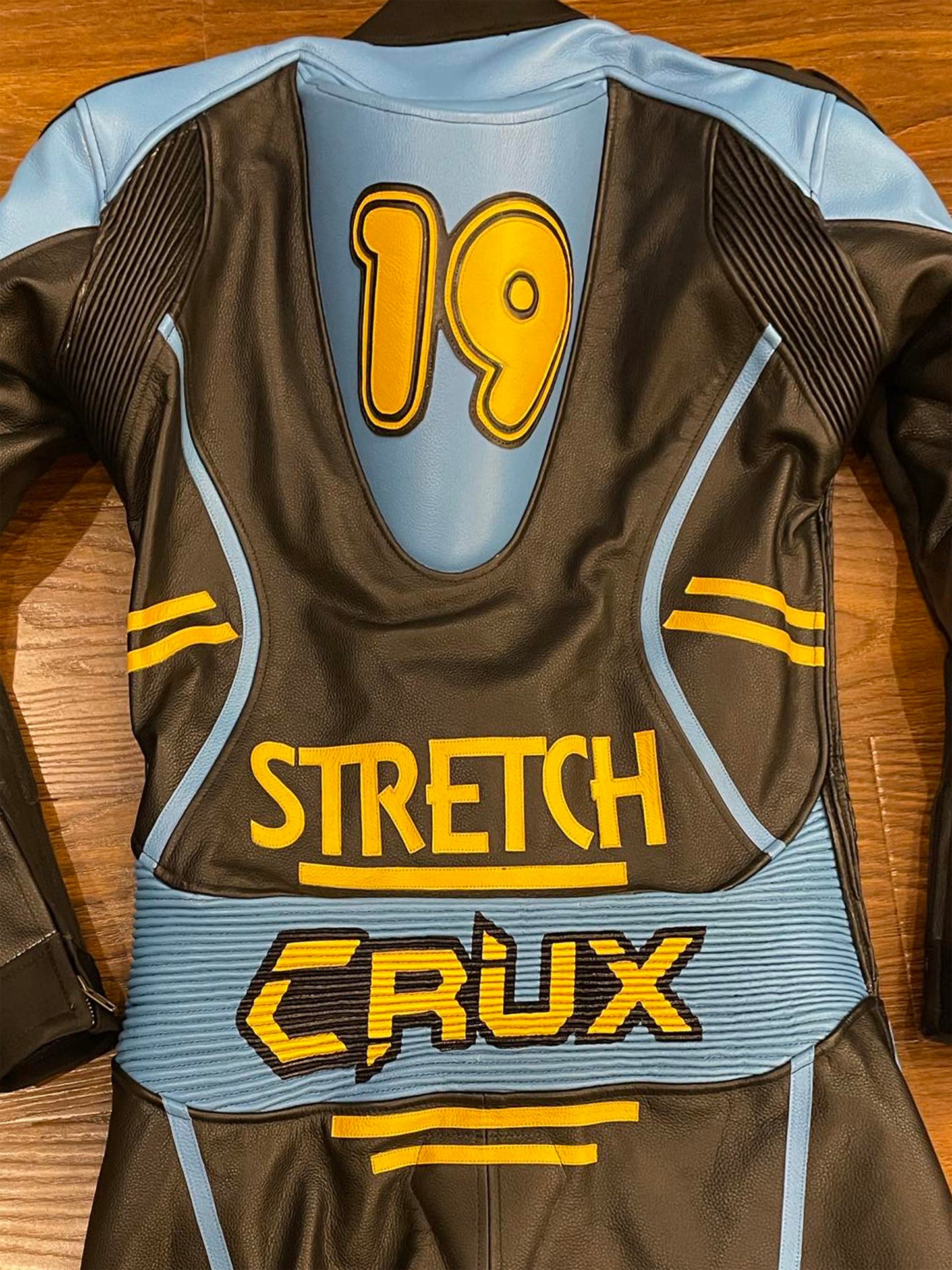 Men Custom Motorcycle Leather Race Suit