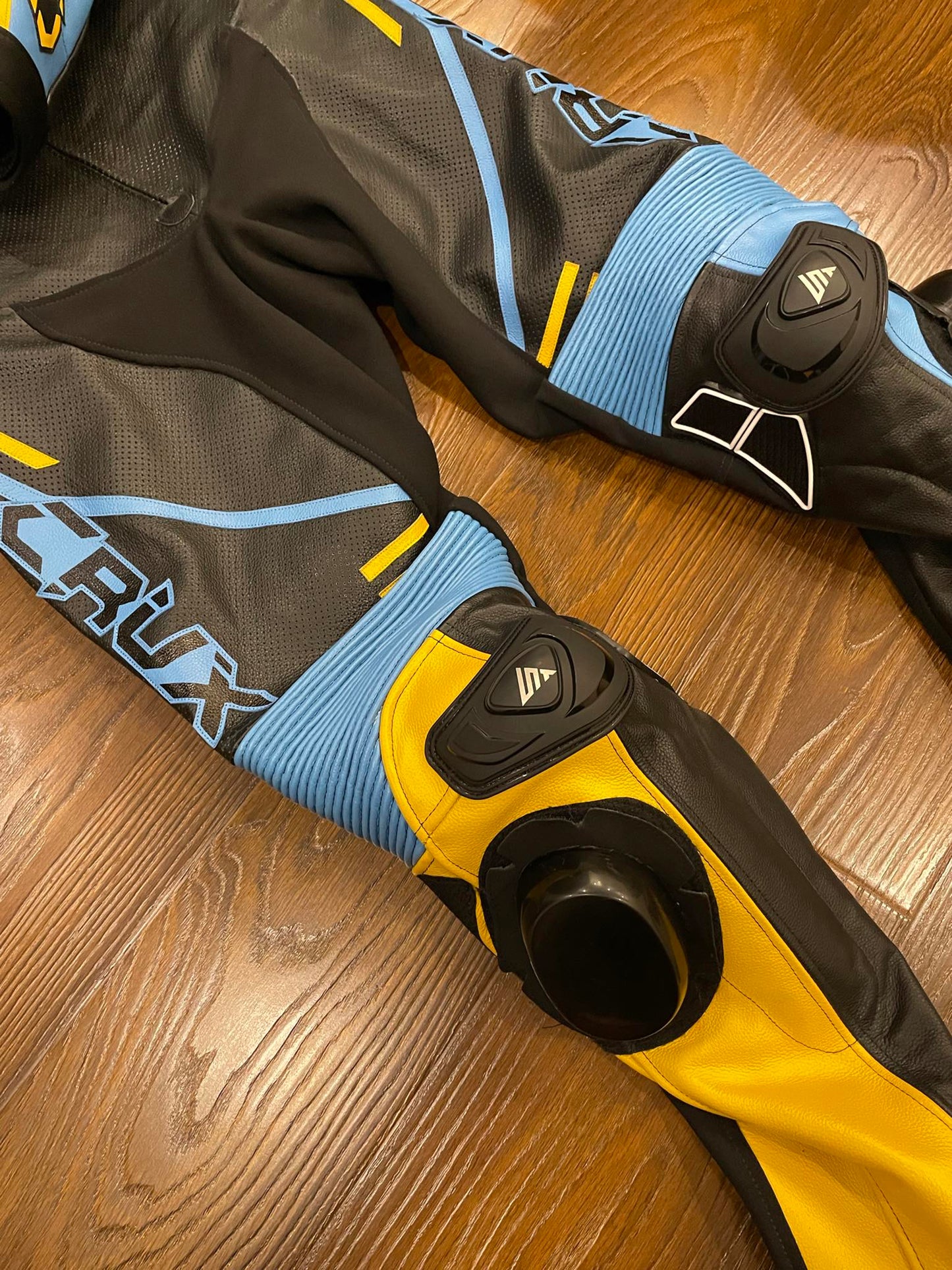 Men Custom Motorcycle Leather Race Suit