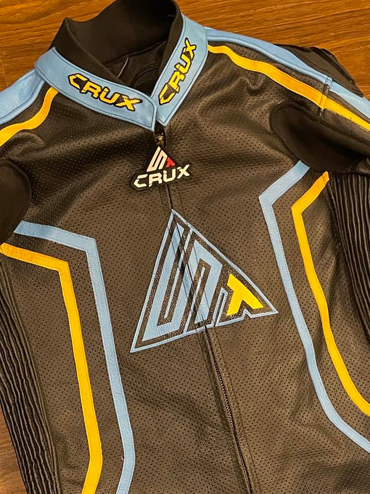 Men Custom Motorcycle Leather Race Suit
