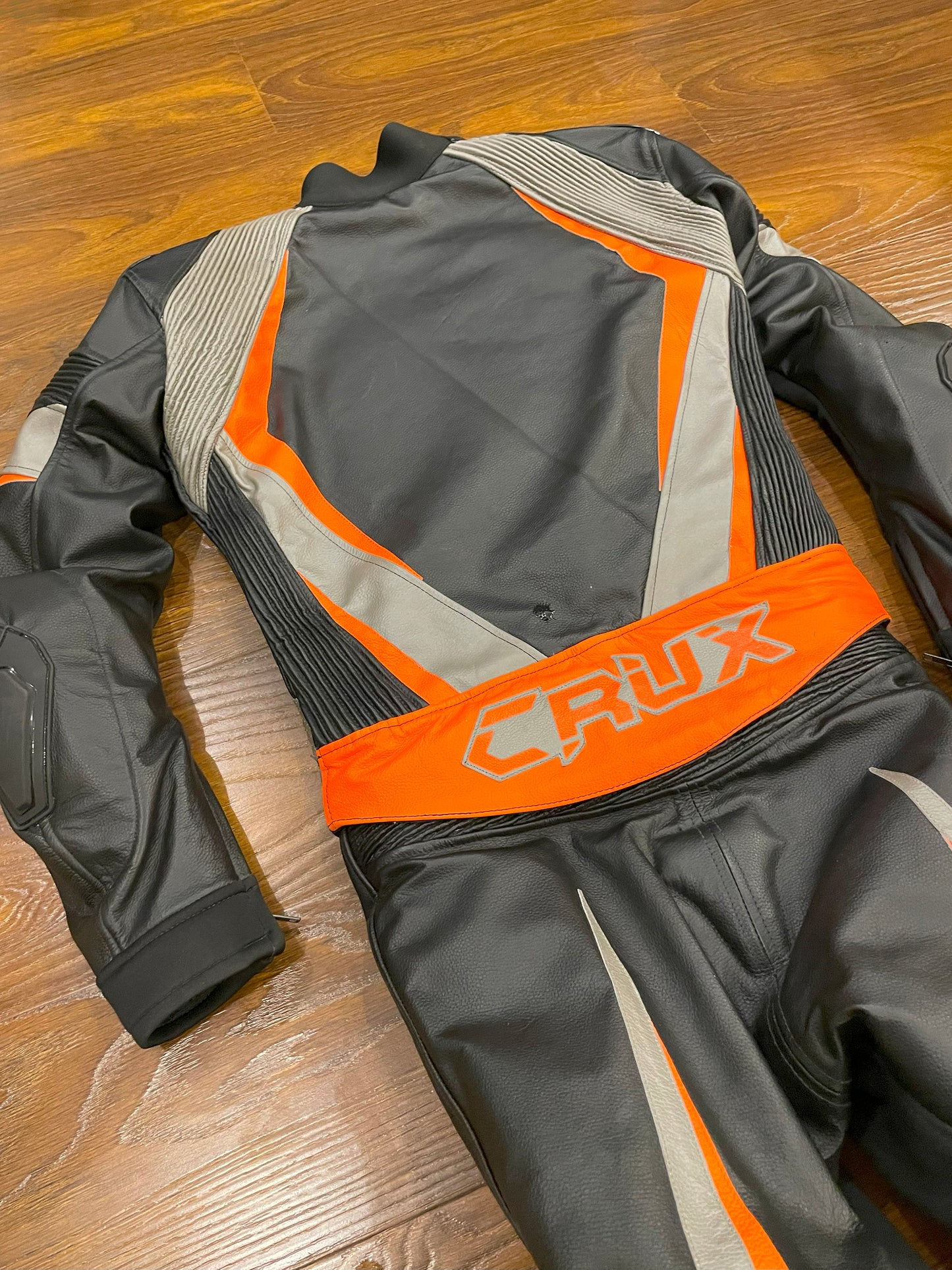 Men Custom Motorcycle Leather Race Suit
