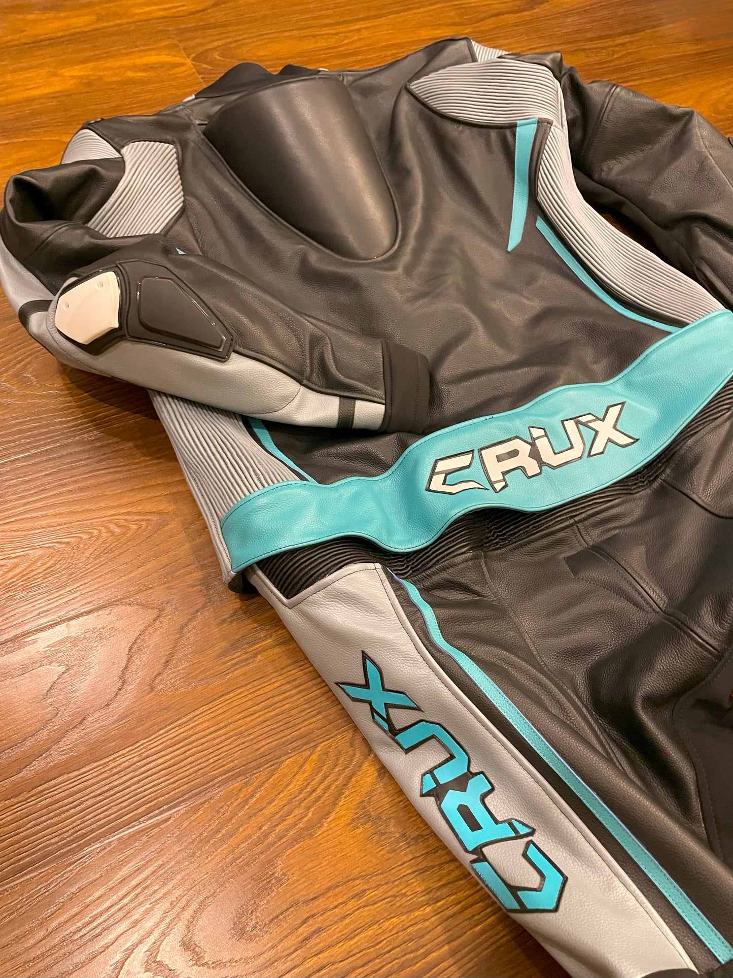 Men Custom Motorcycle Leather Race Suit