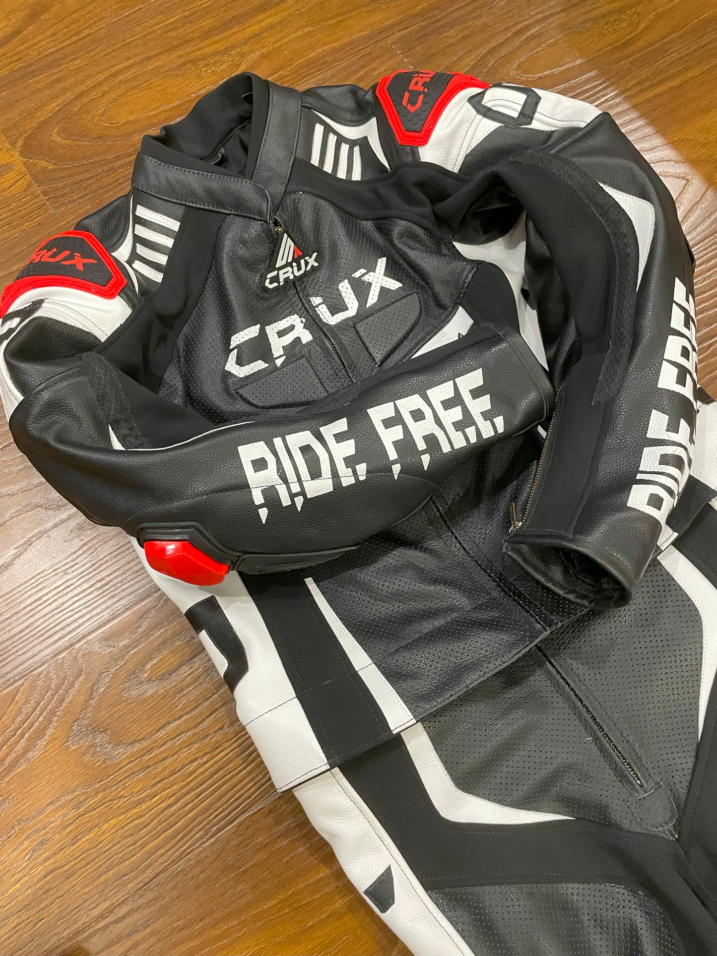 Men Custom Motorcycle Leather Race Suit