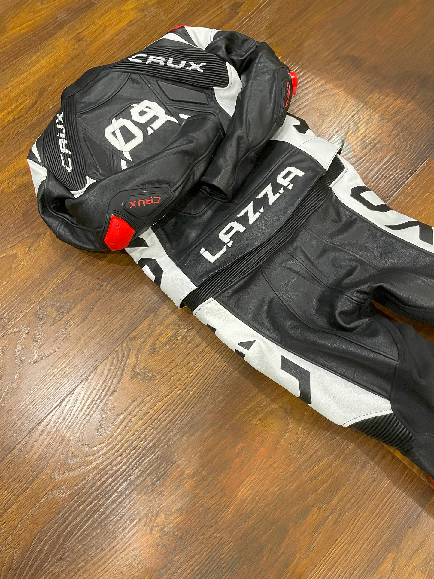Men Custom Motorcycle Leather Race Suit
