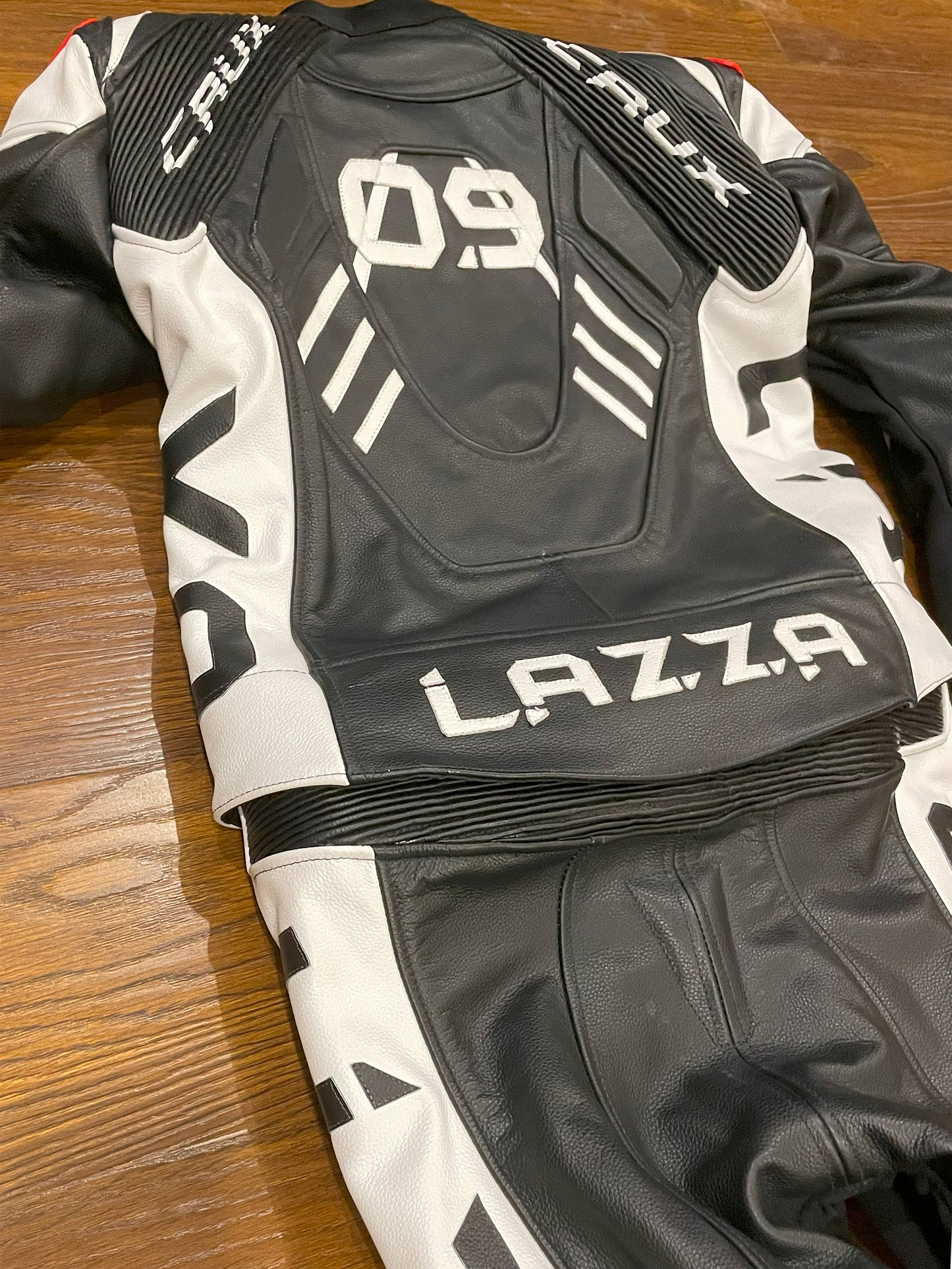 Men Custom Motorcycle Leather Race Suit