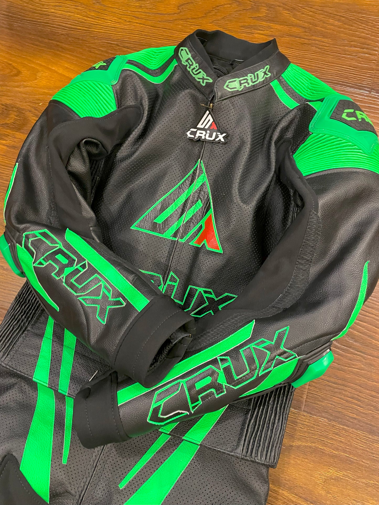 Men Custom Motorcycle Leather Race Suit
