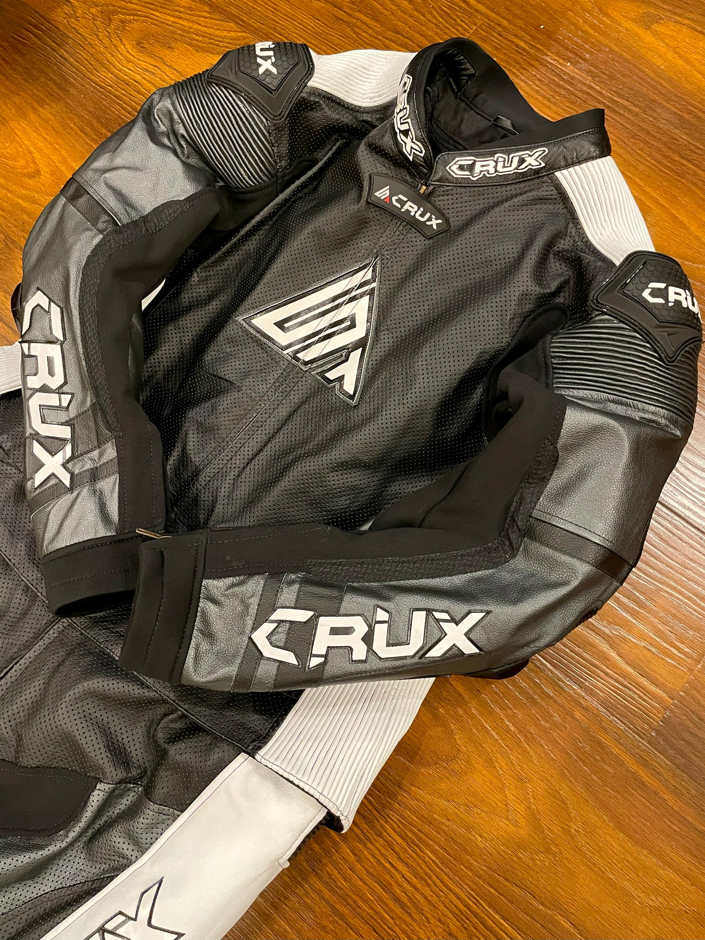 Men Custom Motorcycle Leather Race Suit
