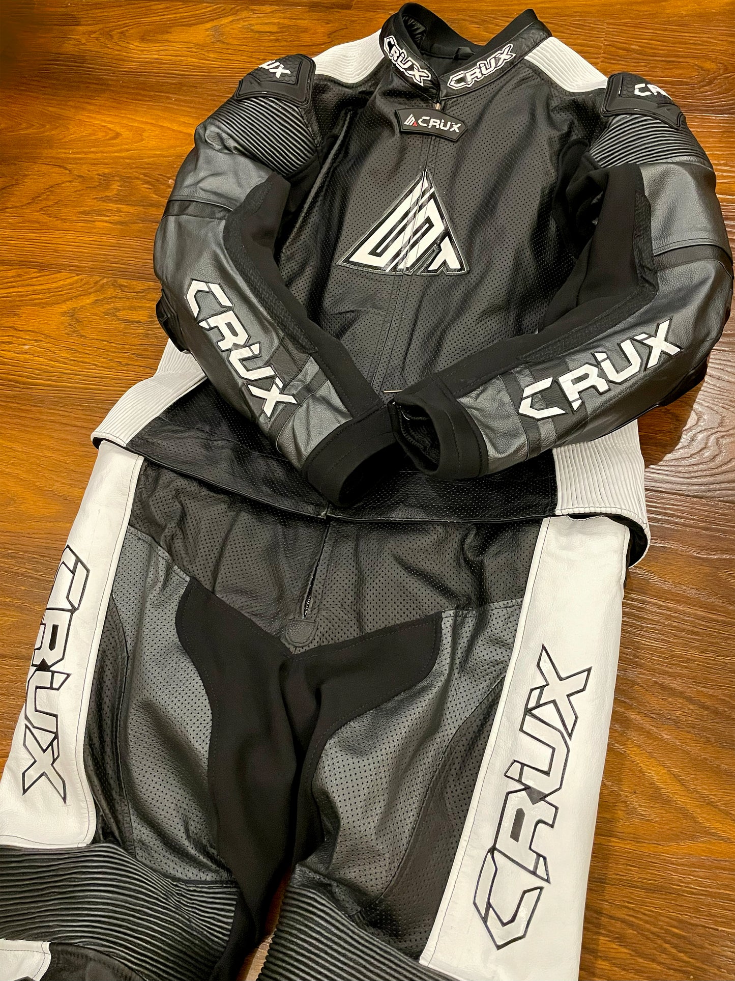 Men Custom Motorcycle Leather Race Suit