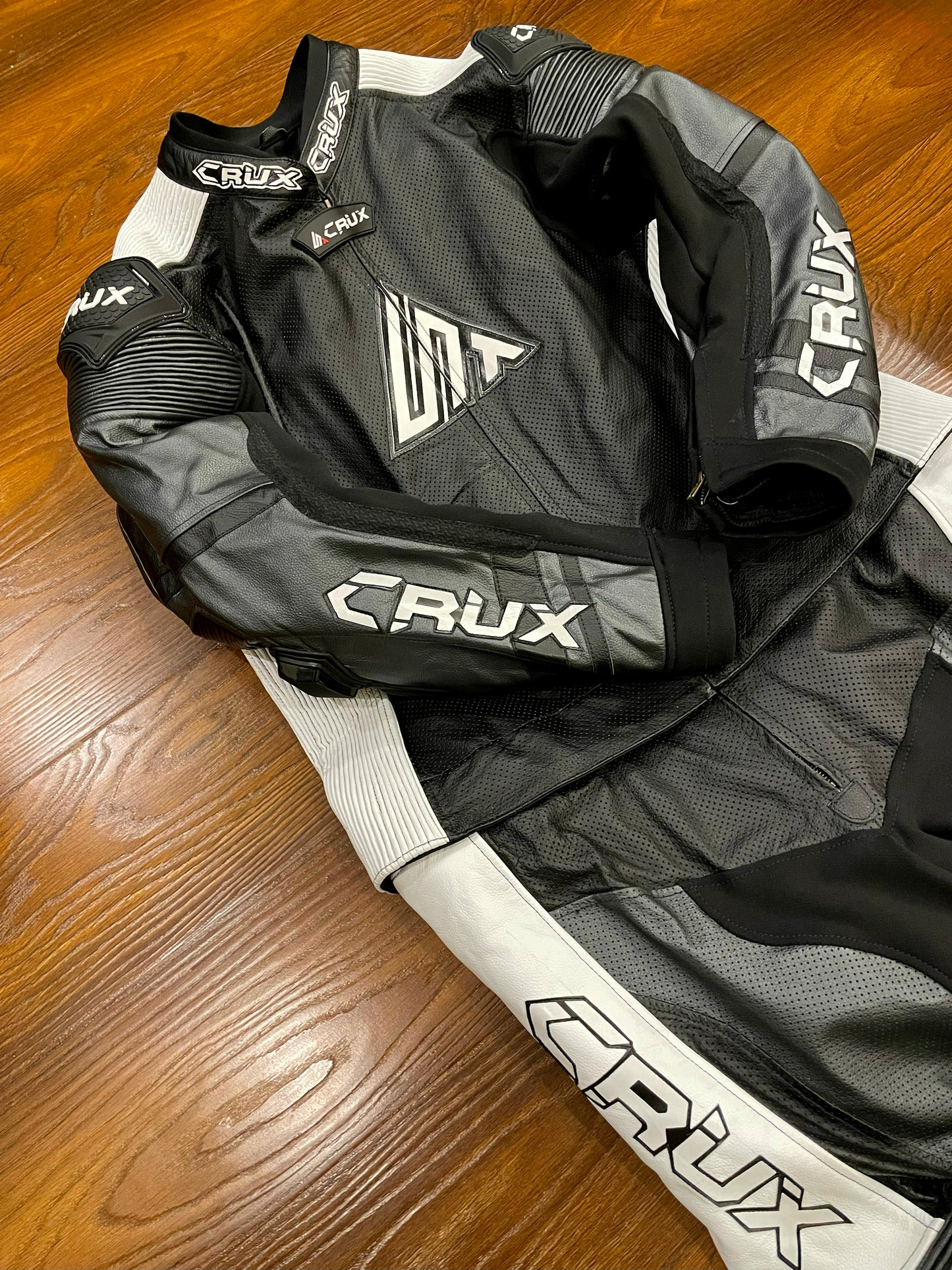 Men Custom Motorcycle Leather Race Suit