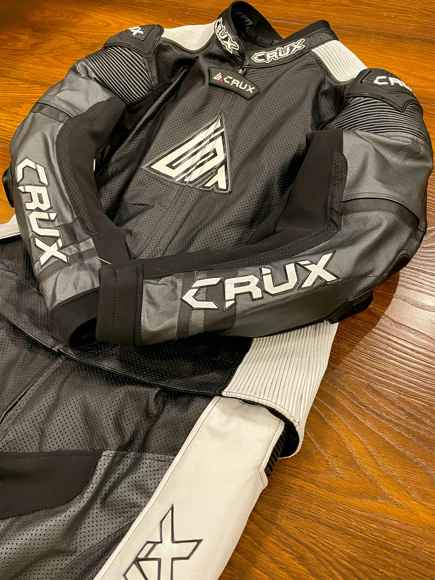 Men Custom Motorcycle Leather Race Suit