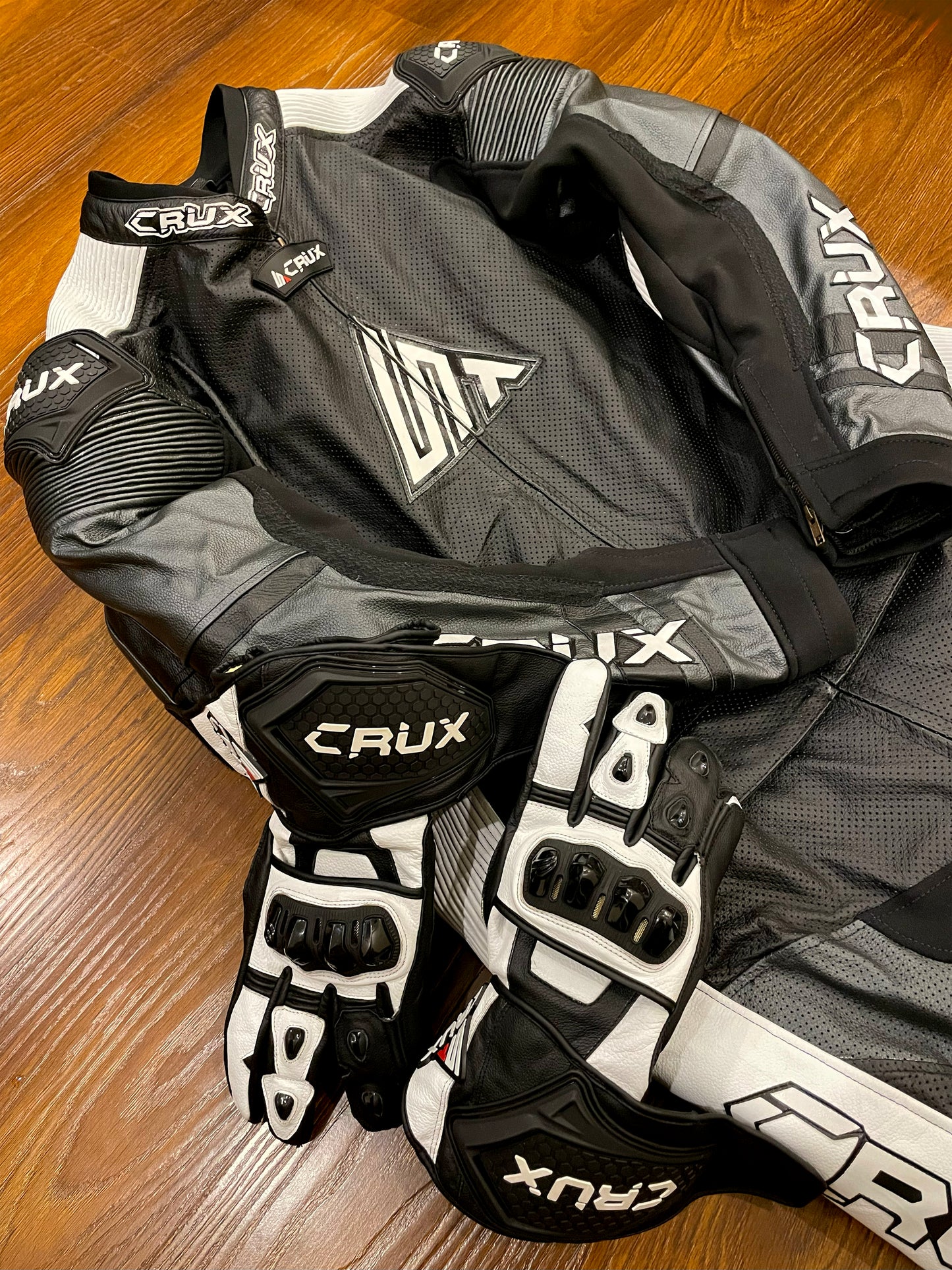 Men Custom Motorcycle Leather Race Suit