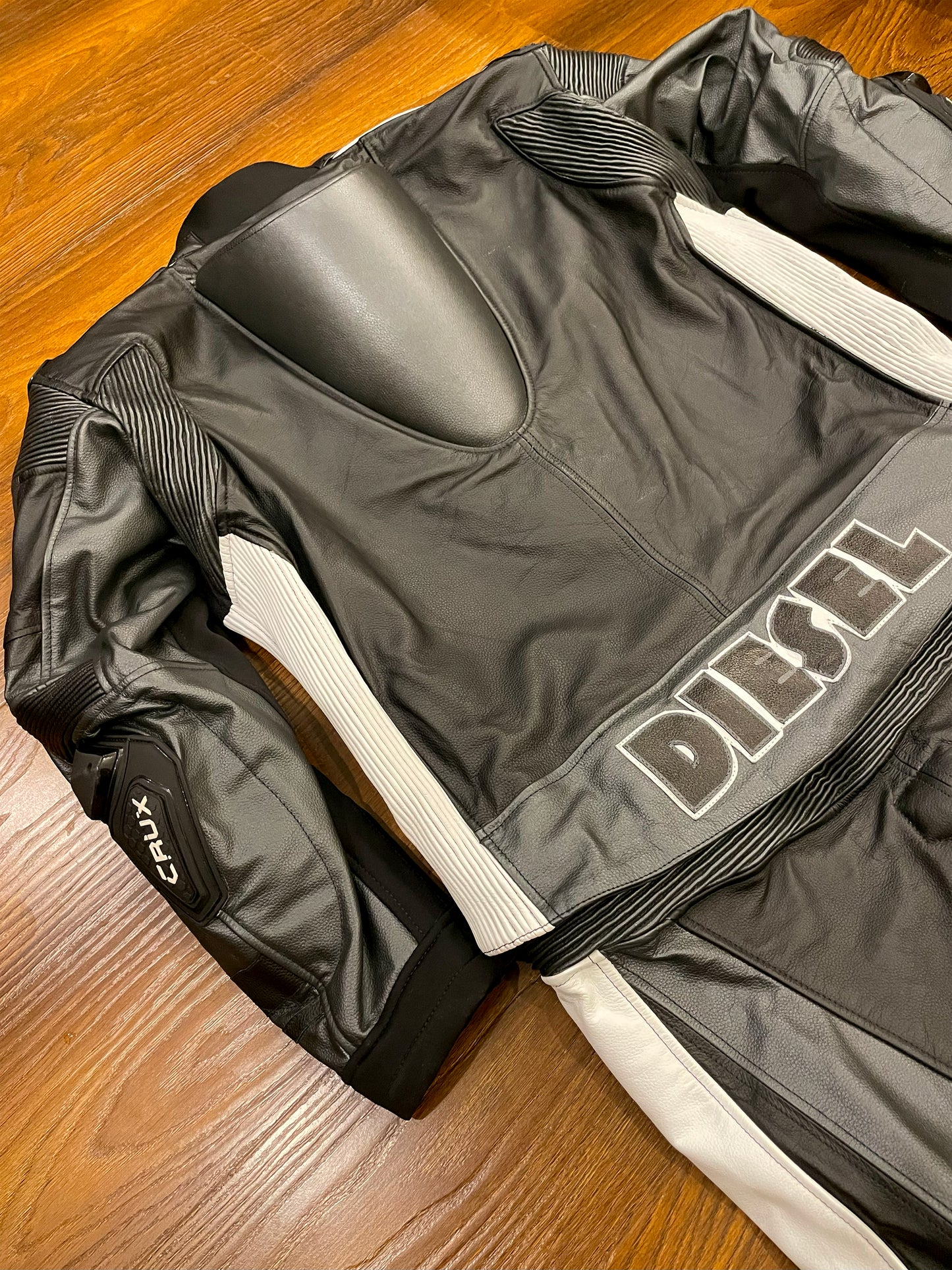 Men Custom Motorcycle Leather Race Suit