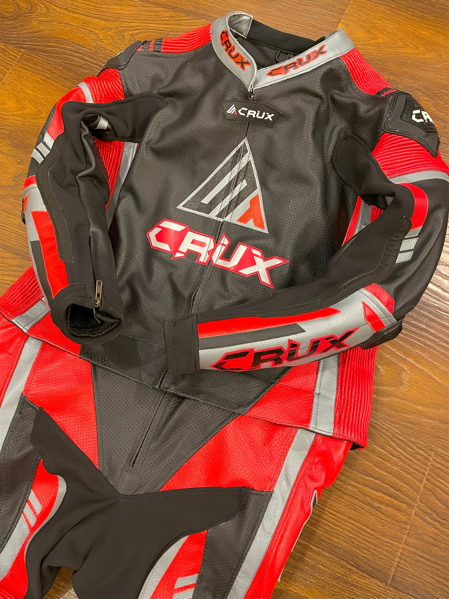 Men Custom Motorcycle Leather Race Suit