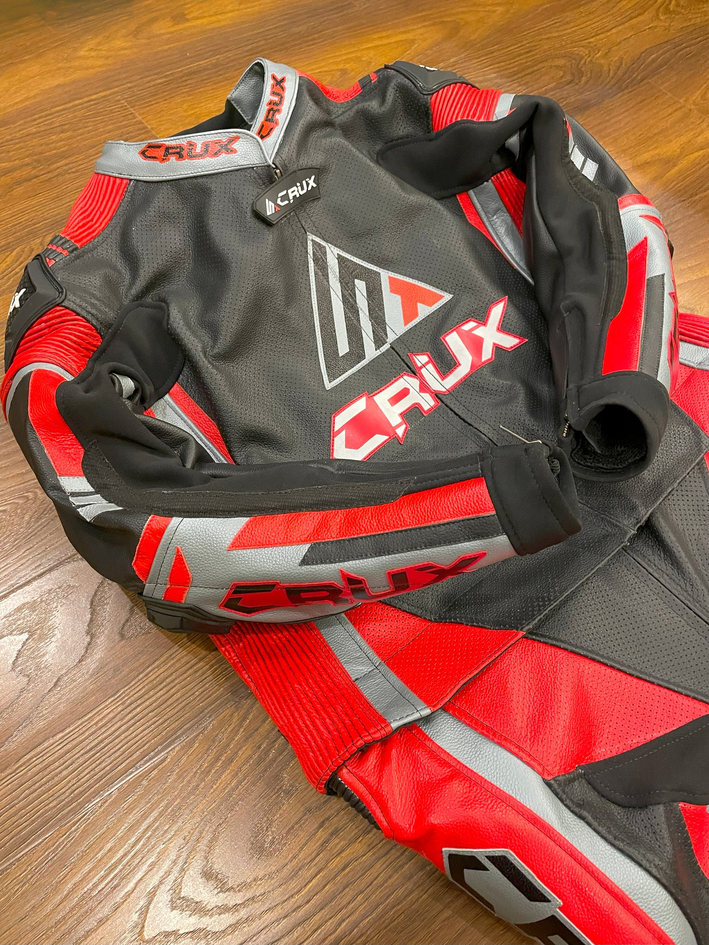 Men Custom Motorcycle Leather Race Suit