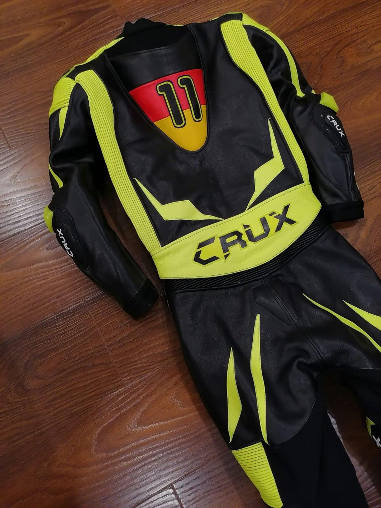 Men Custom Motorcycle Leather Race Suit