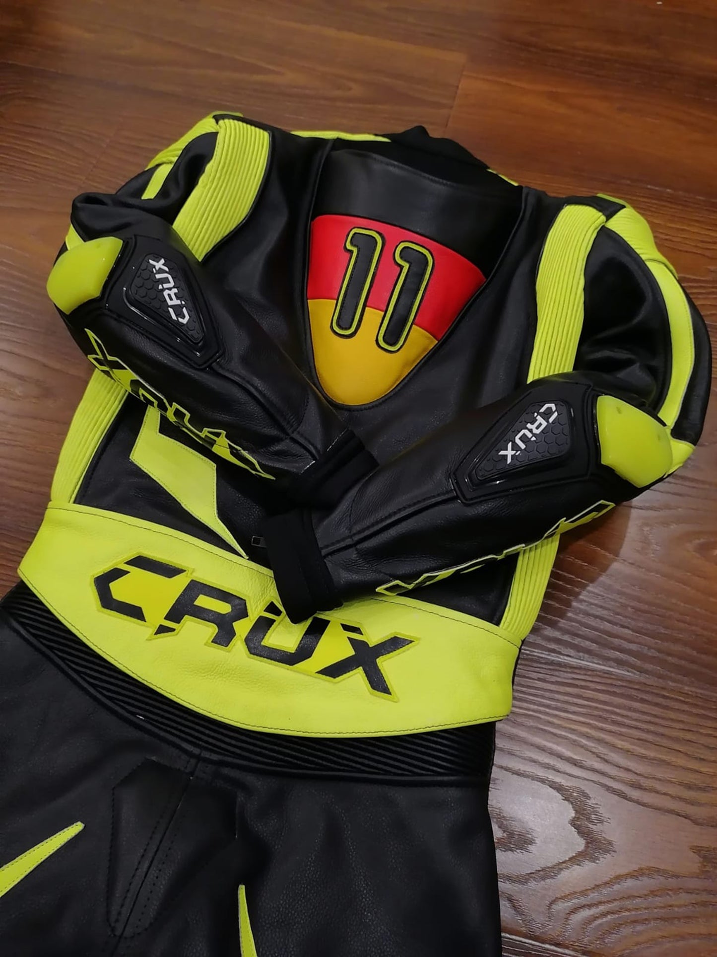 Men Custom Motorcycle Leather Race Suit