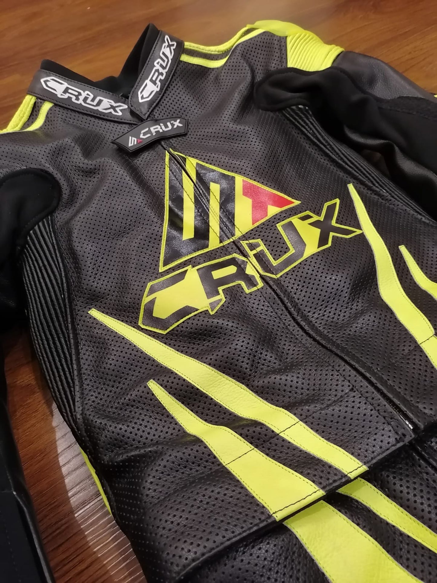 Men Custom Motorcycle Leather Race Suit