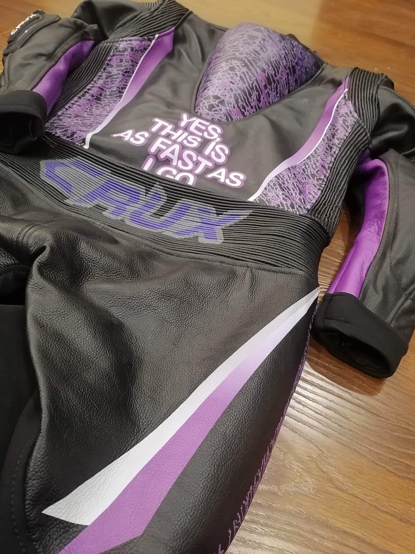 Ladies Motorcycle Leather Race Suit