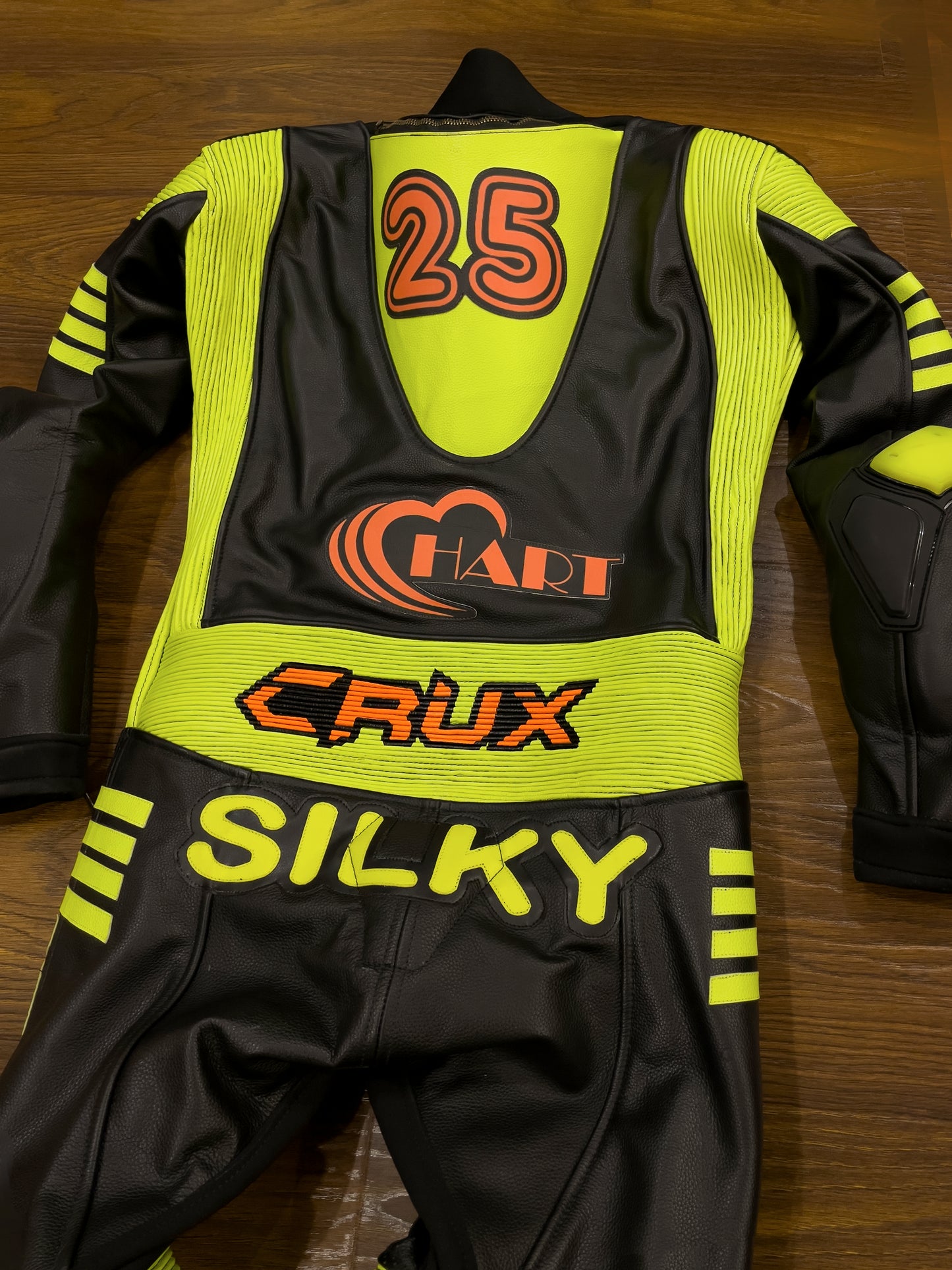 Men Custom Motorcycle Leather Race Suit
