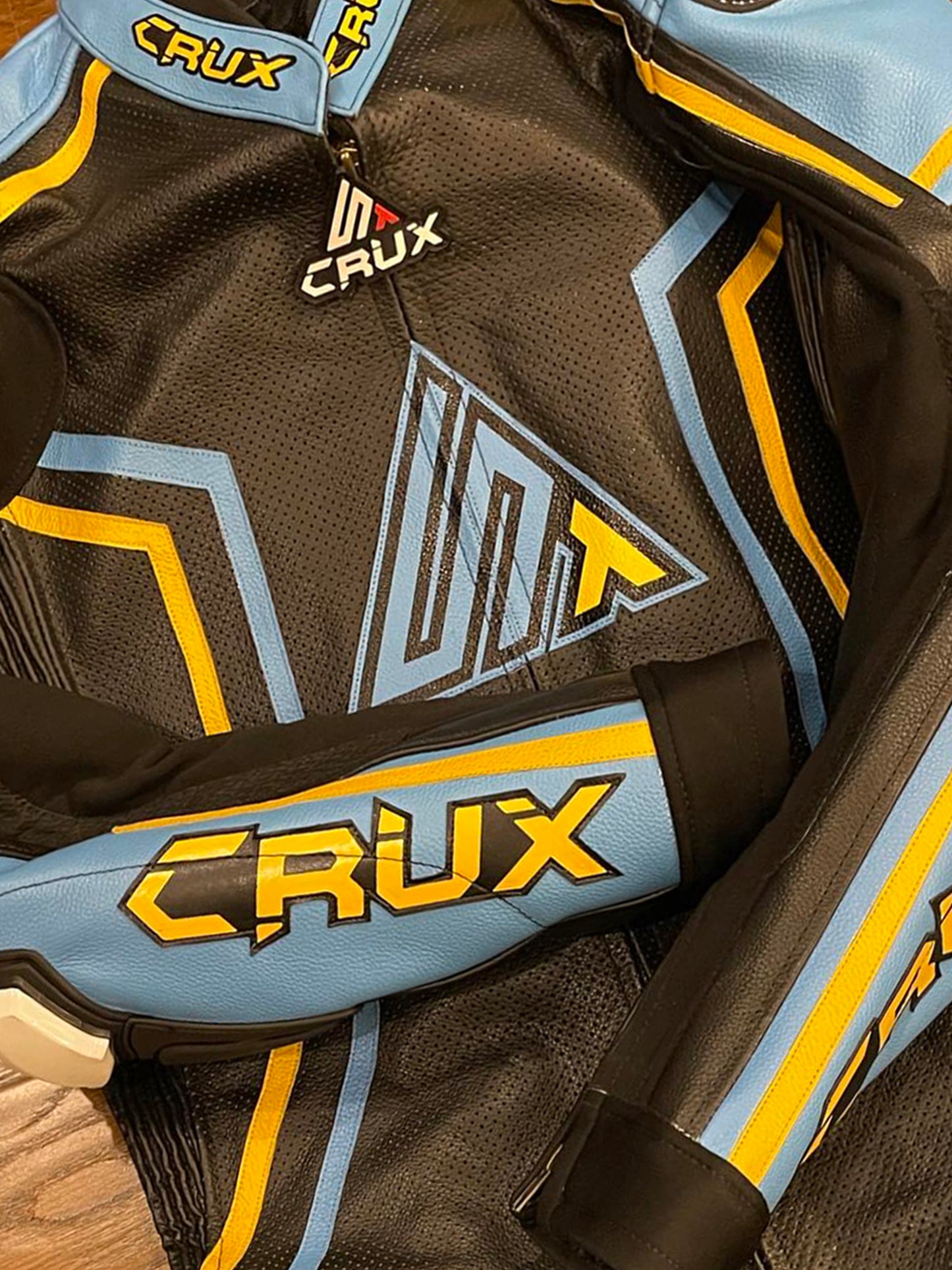 Men Custom Motorcycle Leather Race Suit