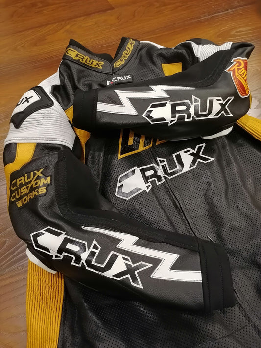 Men Custom Motorcycle Leather Race Suit