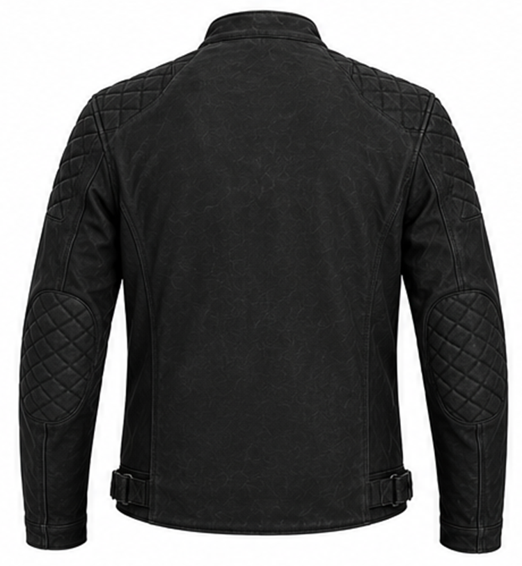 Crux Nubuck Leather Motorcycle Jacket