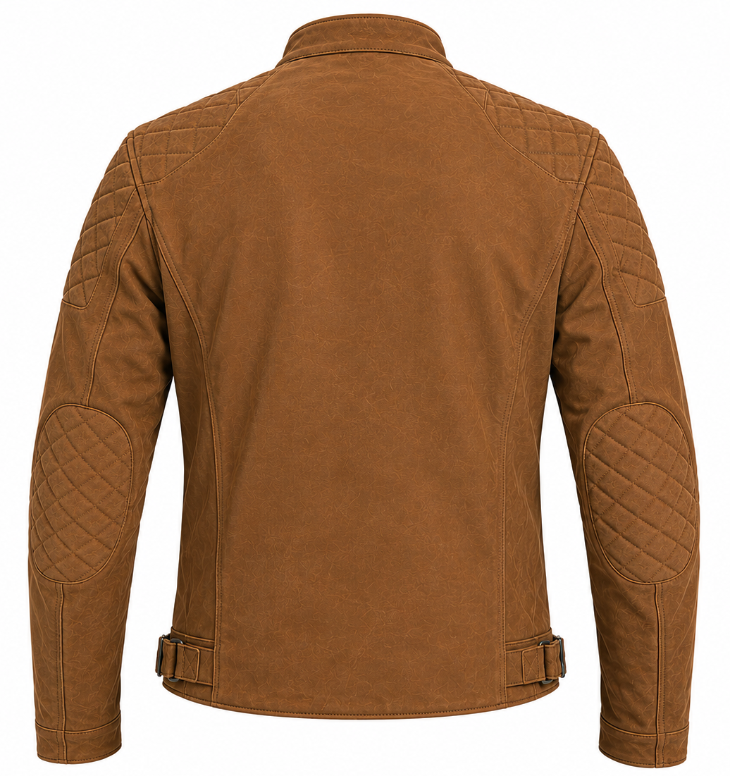 Crux Nubuck Leather Motorcycle Jacket