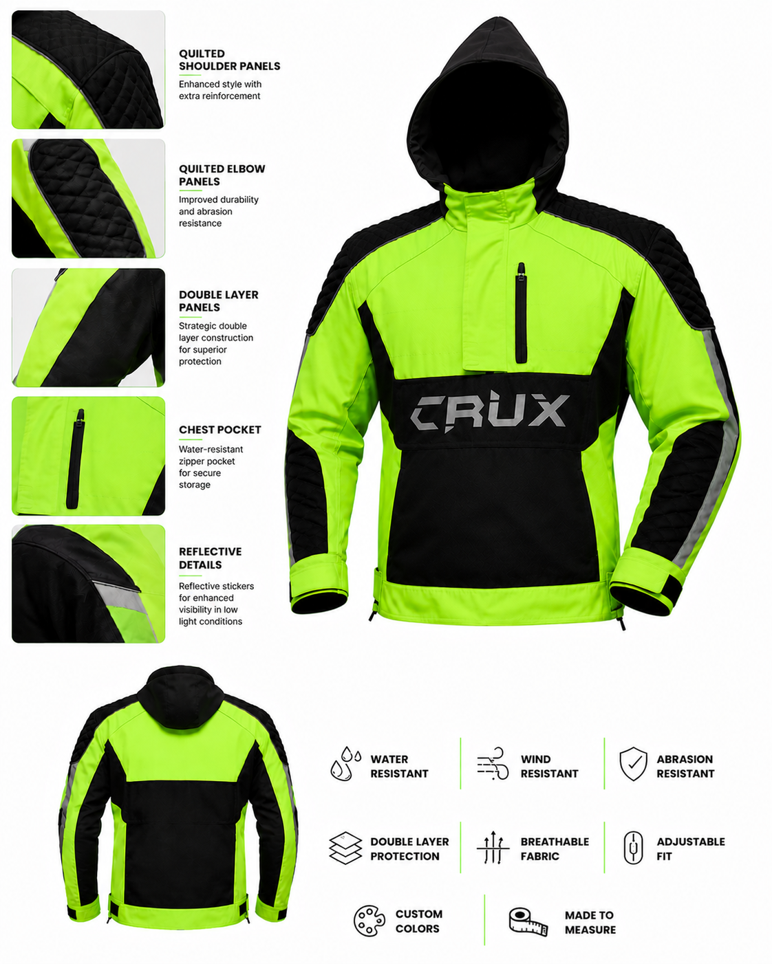 Crux Technical Motorcycle Riding Jacket