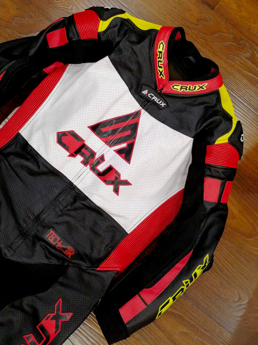 Men Custom Motorcycle Leather Race Suit