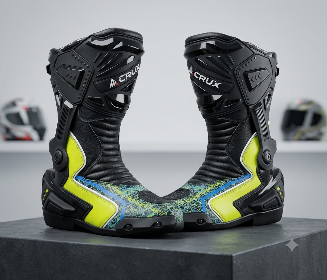 Crux Custom Motorrad-Rennstiefel
