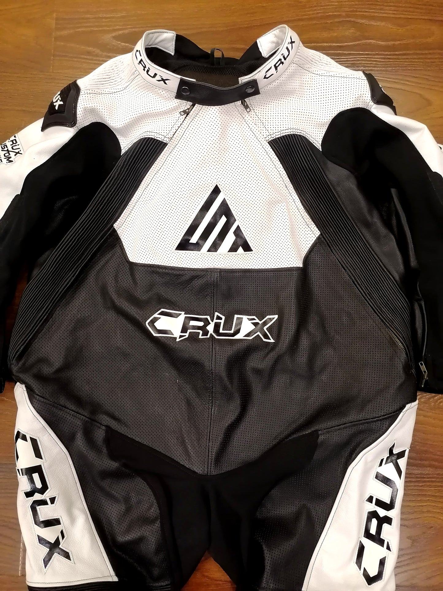Men Custom Motorcycle Leather Race Suit