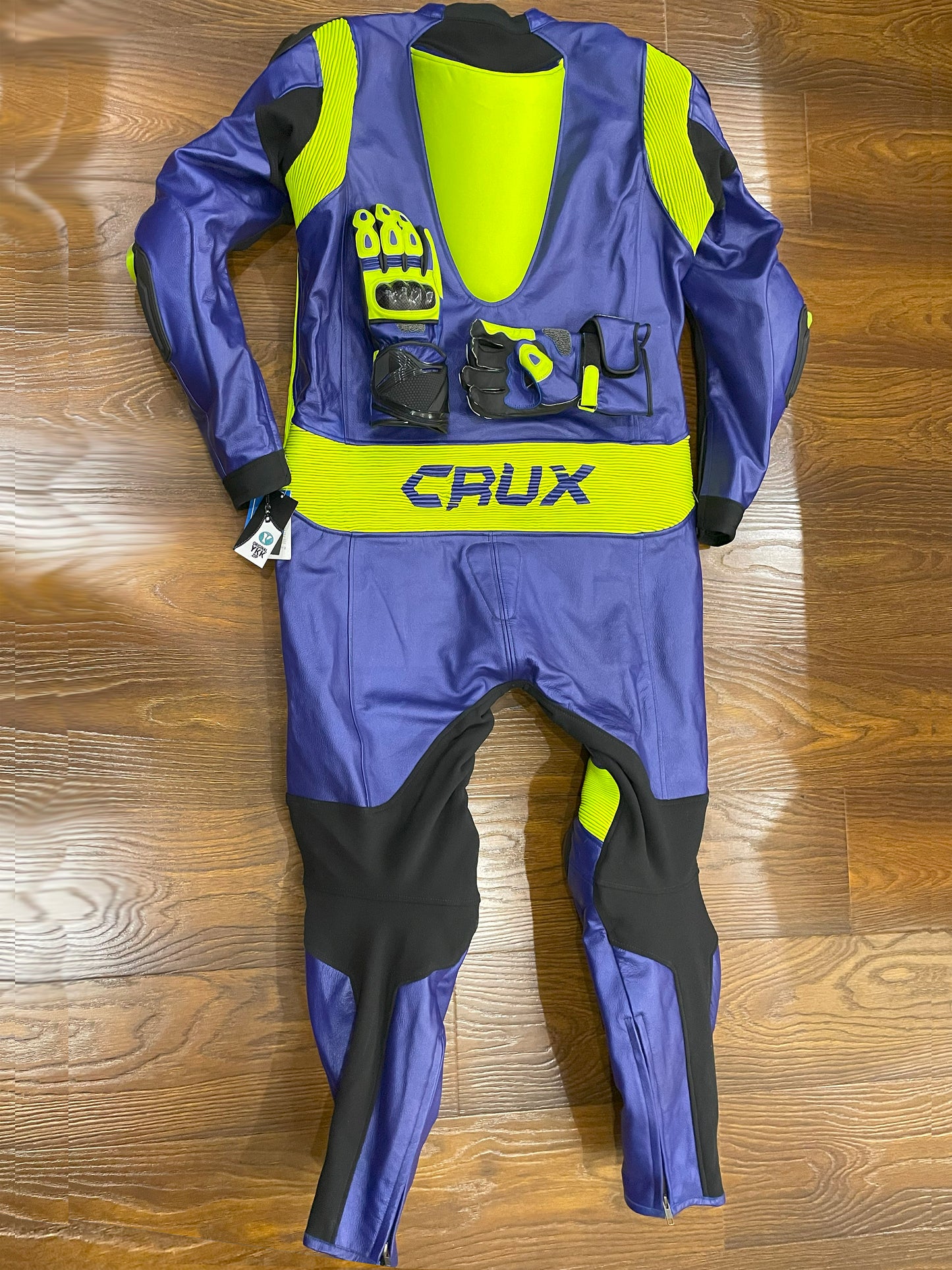 Men Custom Motorcycle Leather Race Suit