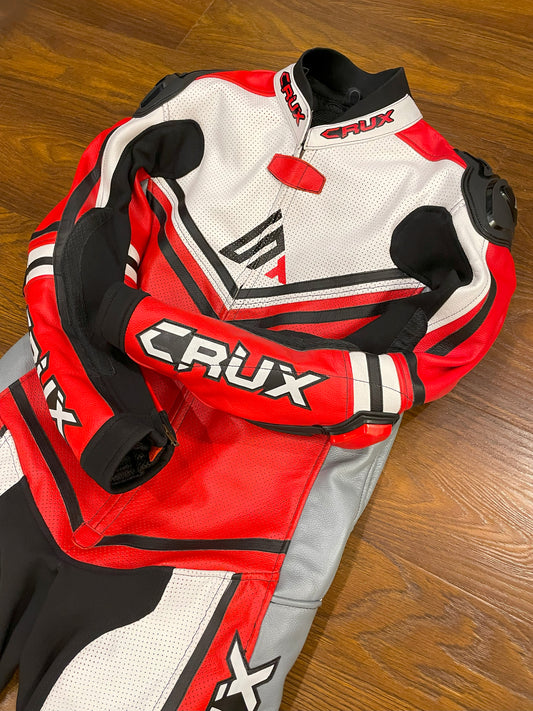 Men Custom Motorcycle Leather Race Suit
