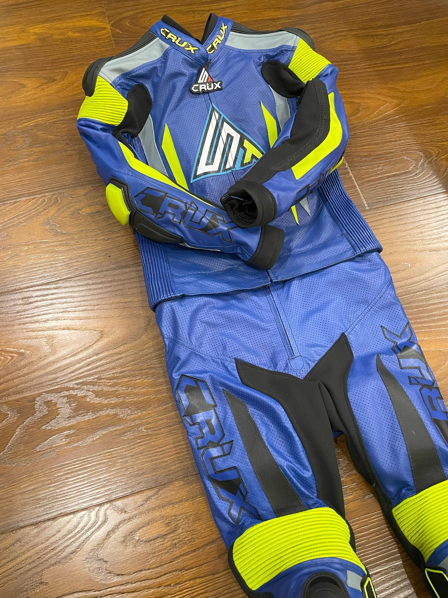 Men Custom Motorcycle Leather Race Suit