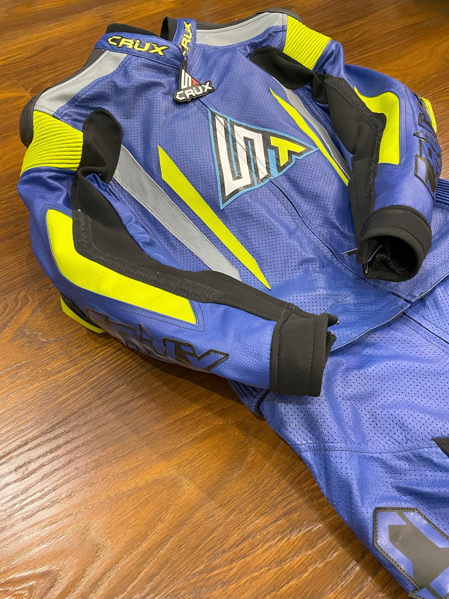 Men Custom Motorcycle Leather Race Suit